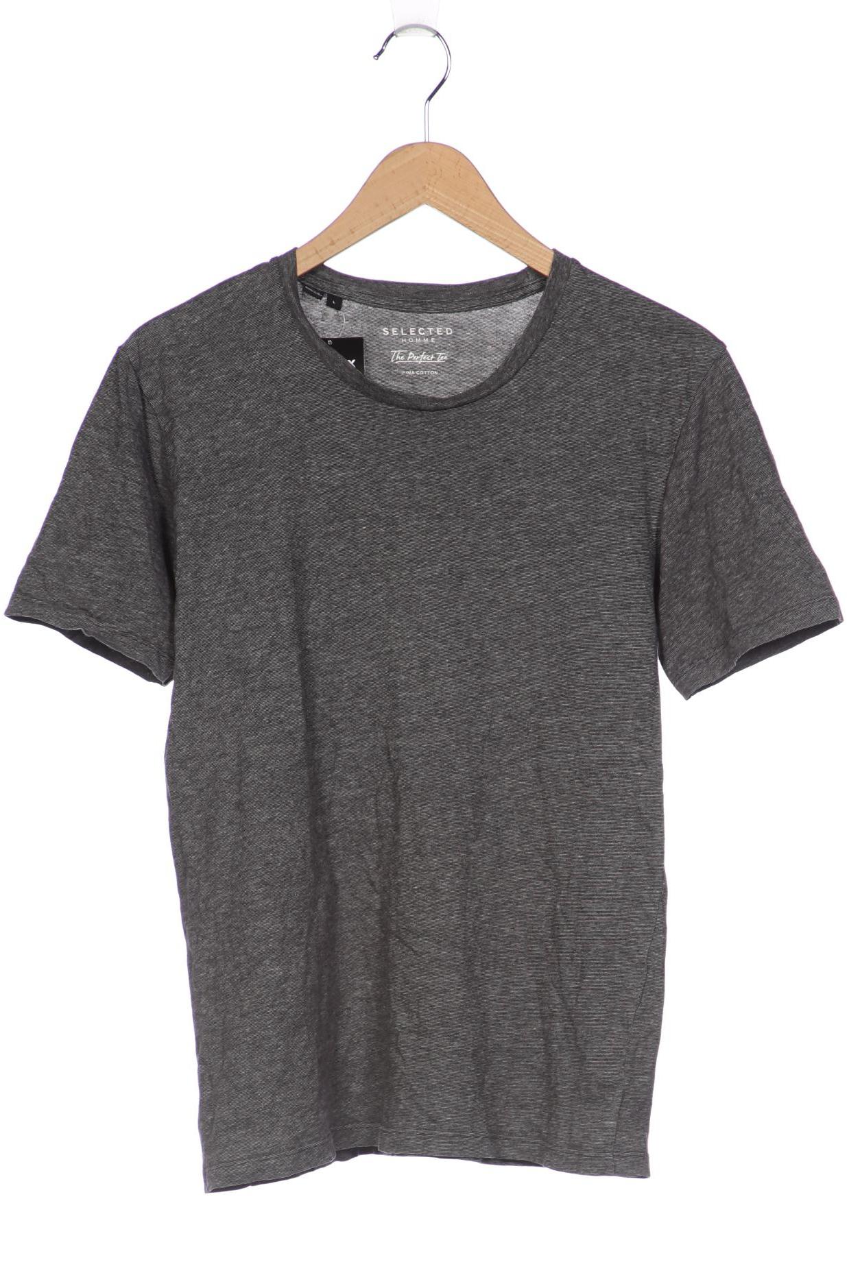 

SELECTED Herren T-Shirt, grau