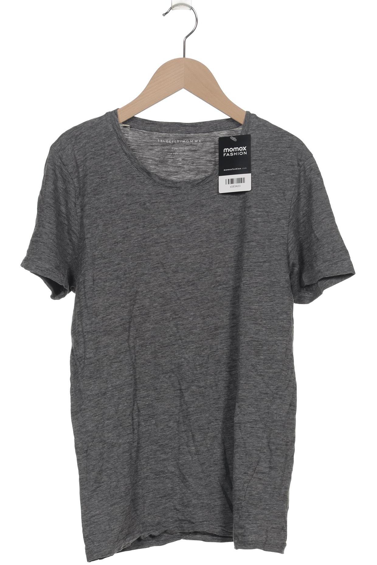 

Selected Herren T-Shirt, grau, Gr. 46