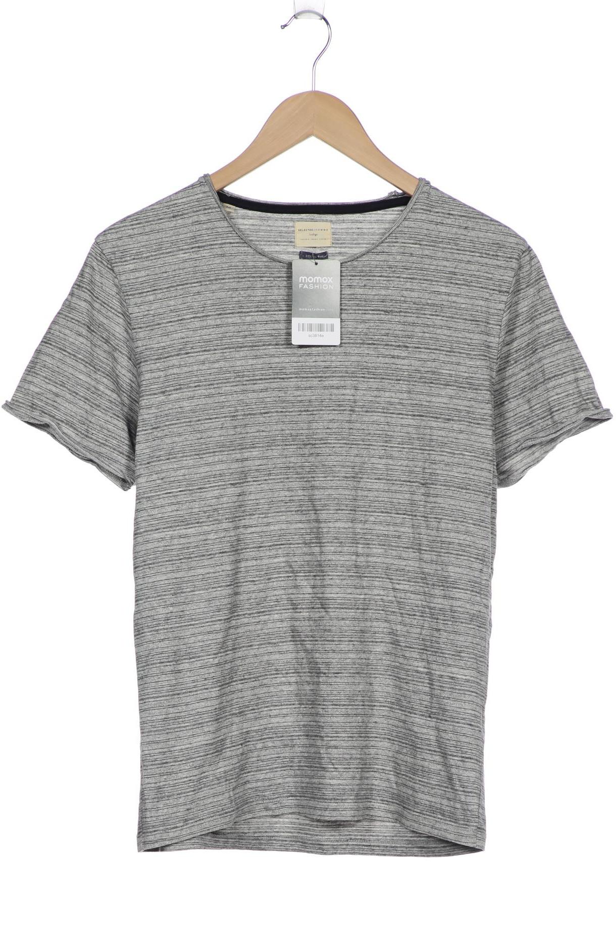 

SELECTED Herren T-Shirt, grau