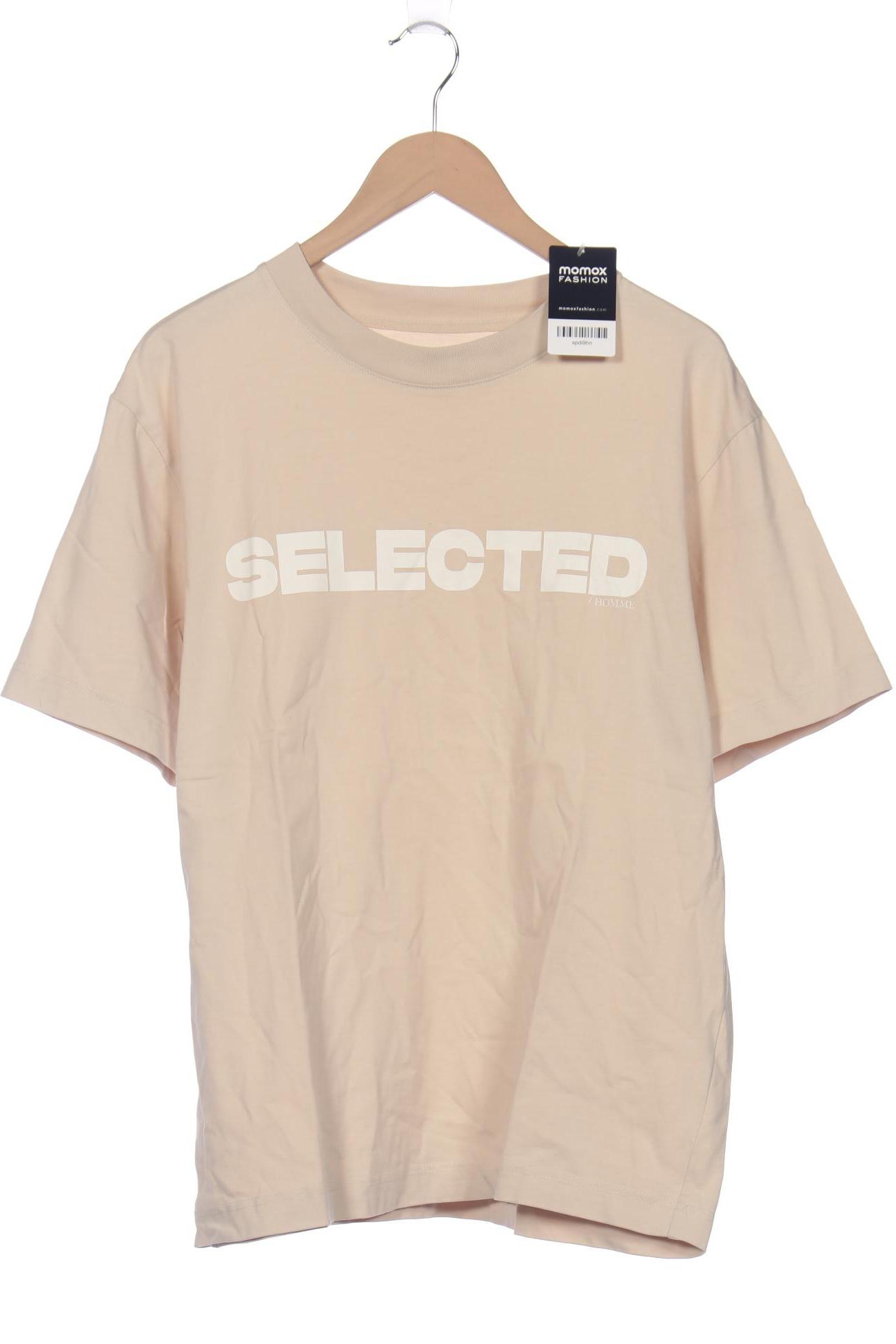 

Selected Herren T-Shirt, beige, Gr. 52