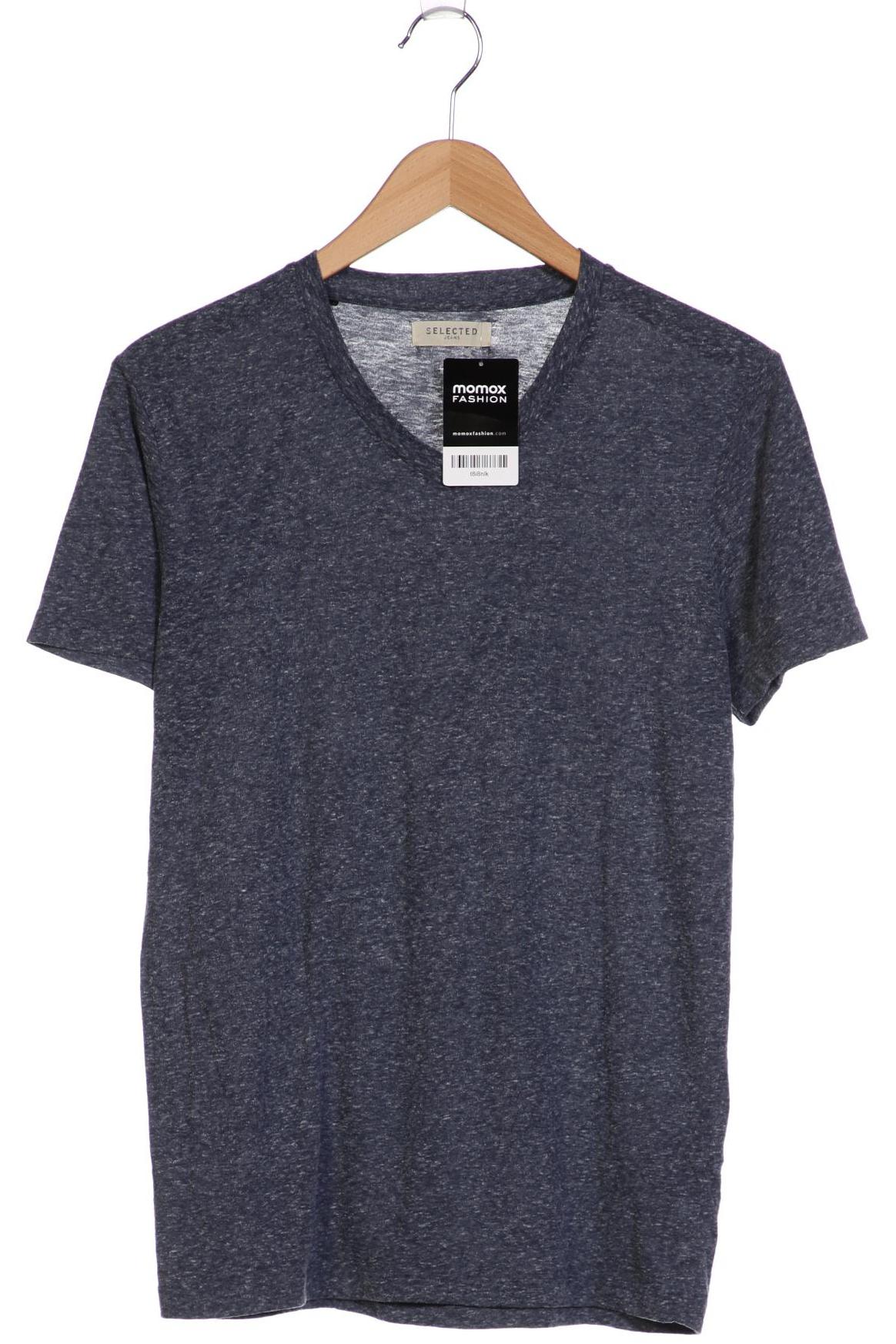 

Selected Herren T-Shirt, marineblau, Gr. 48
