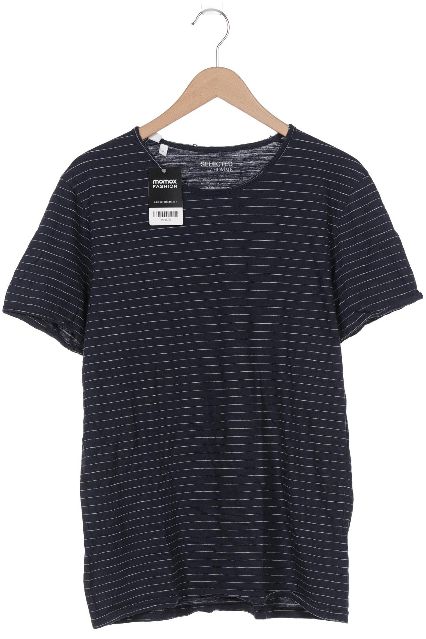 

Selected Herren T-Shirt, marineblau, Gr. 48