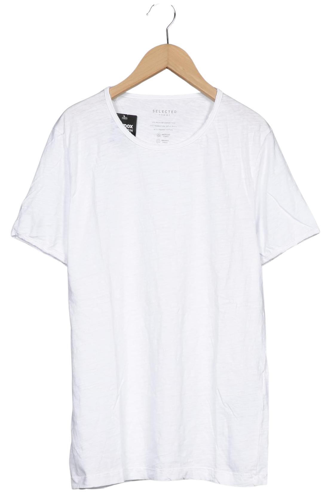 

Selected Herren T-Shirt, weiß, Gr. 48