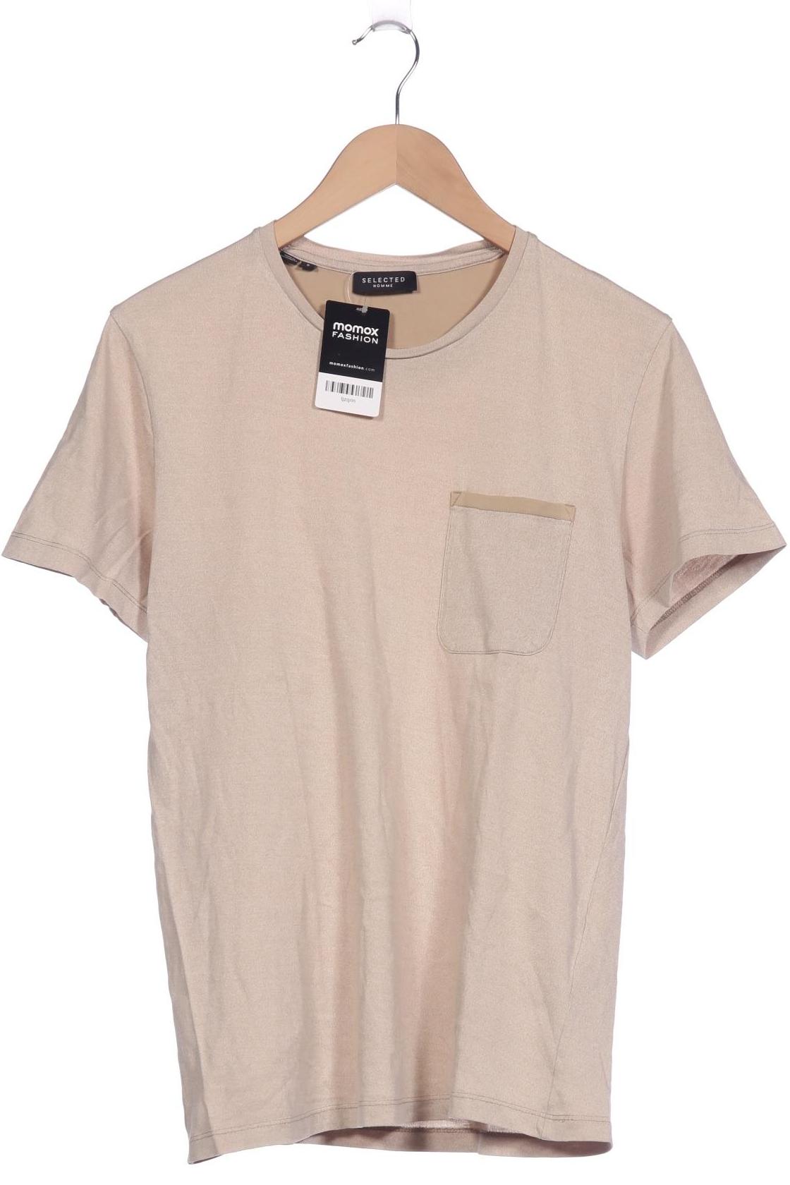 

Selected Herren T-Shirt, beige, Gr. 46