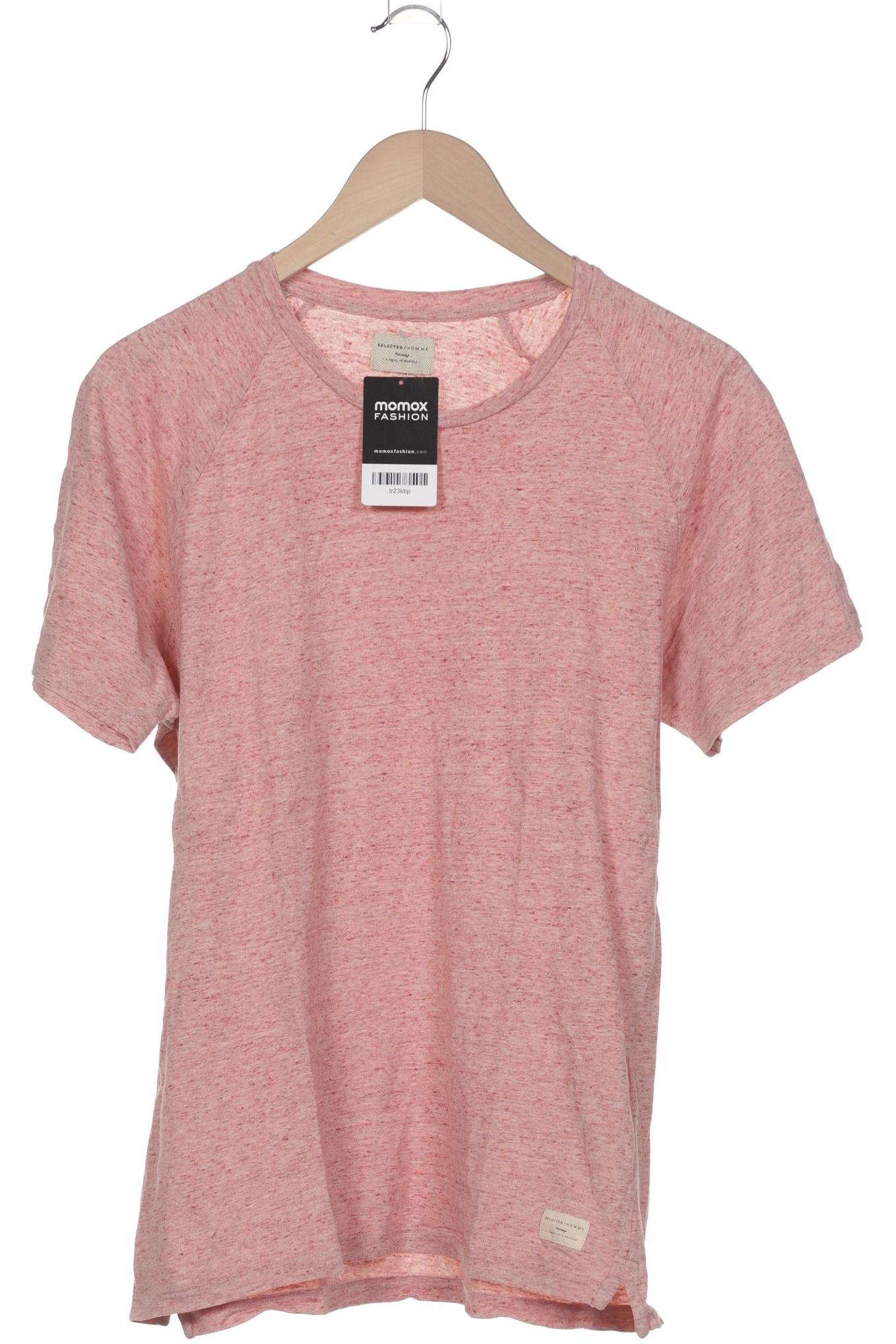 

Selected Herren T-Shirt, pink, Gr. 52