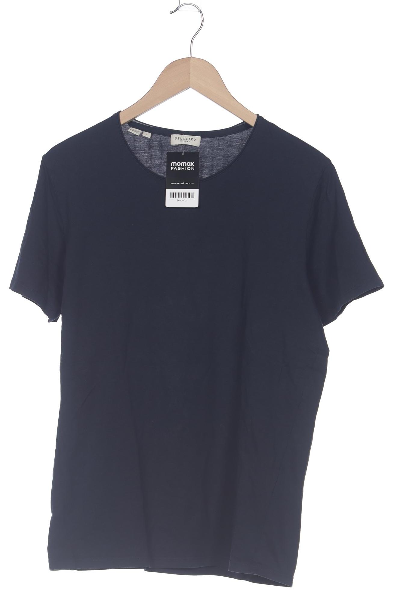 

Selected Herren T-Shirt, marineblau, Gr. 52