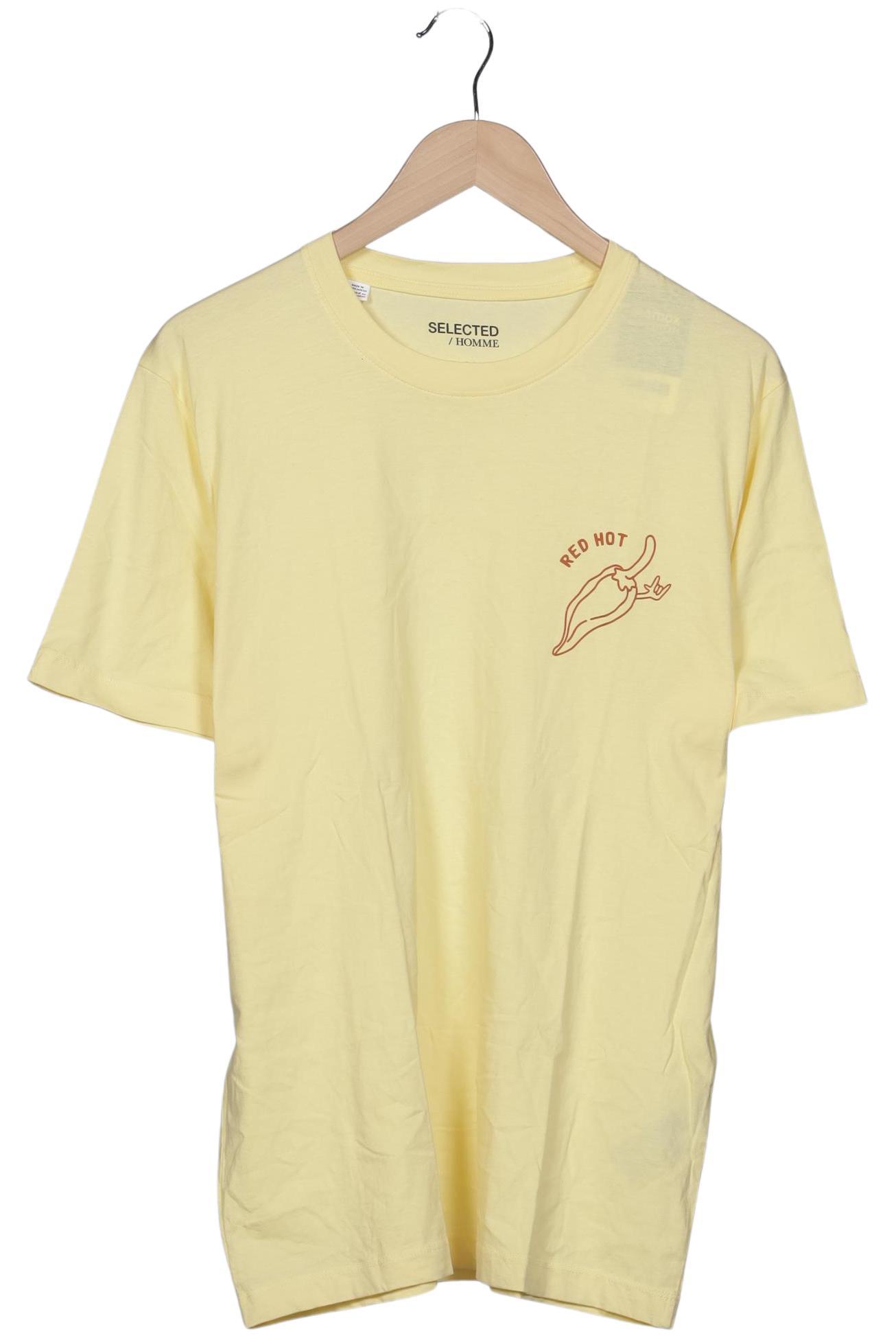 Thumbnail - Selected Herren T-Shirt, gelb, Gr. 52