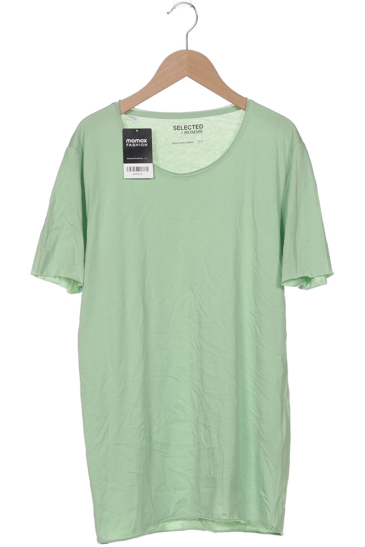 Thumbnail - Selected Herren T-Shirt, hellgrün, Gr. 46