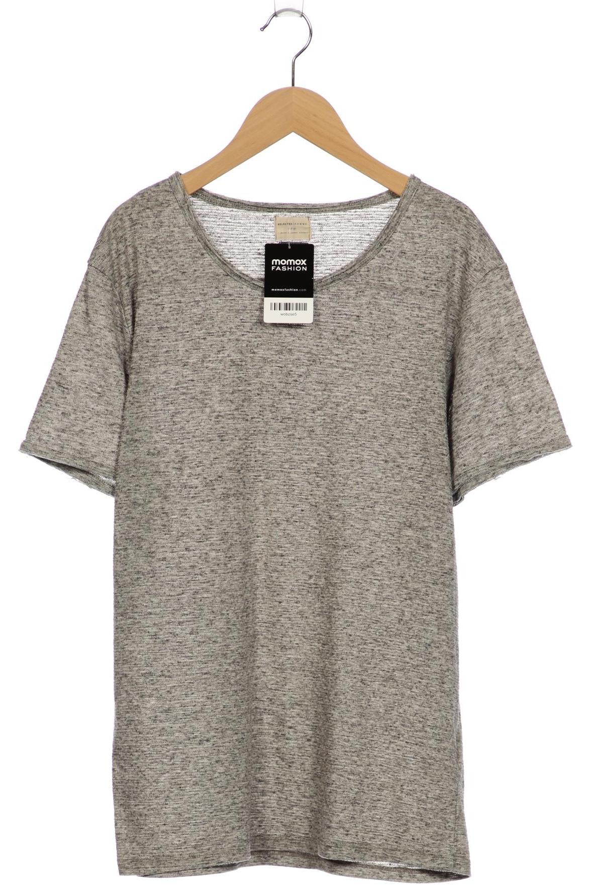 

Selected Herren T-Shirt, grau, Gr. 52