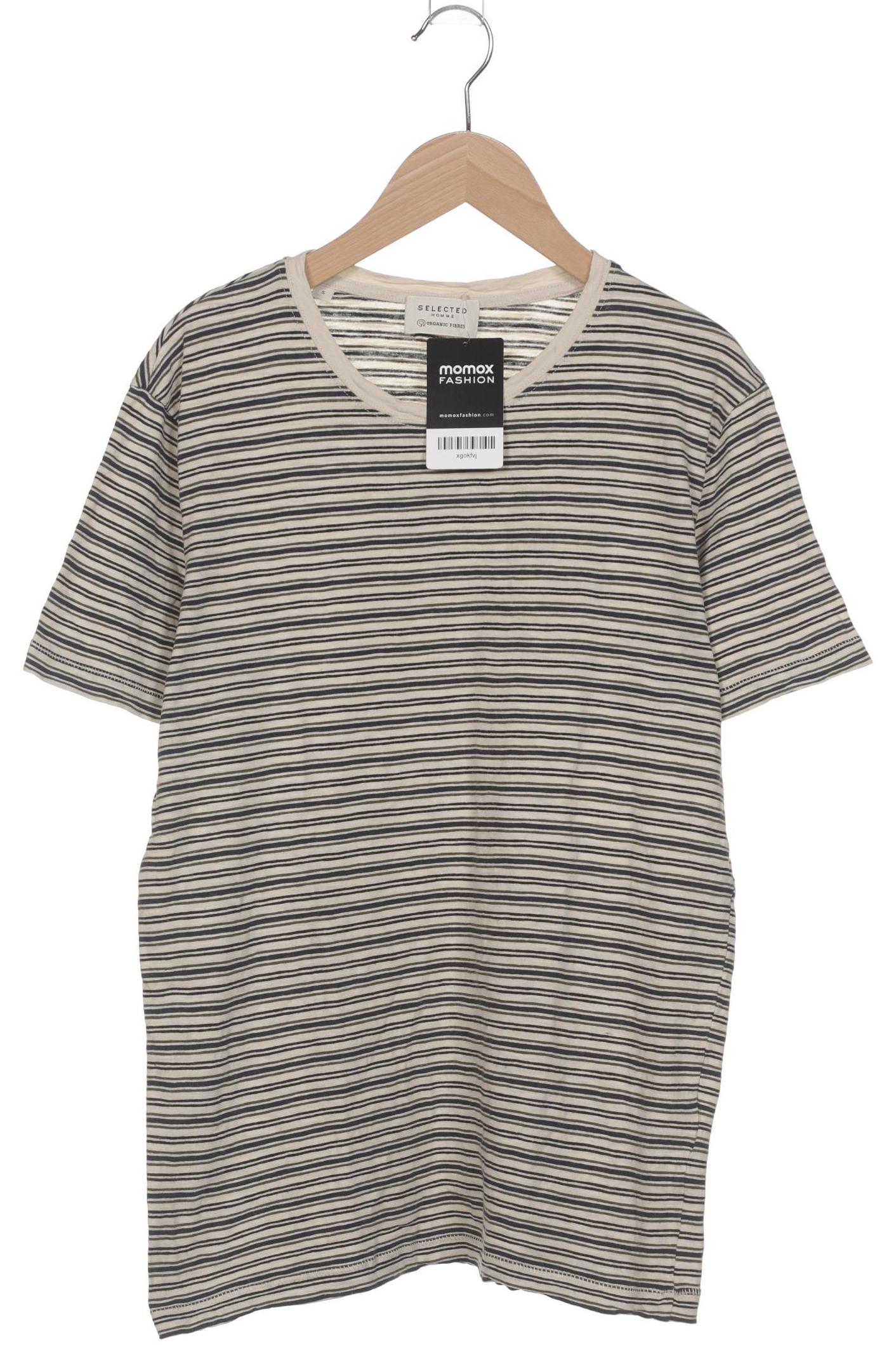 

Selected Herren T-Shirt, cremeweiß, Gr. 46