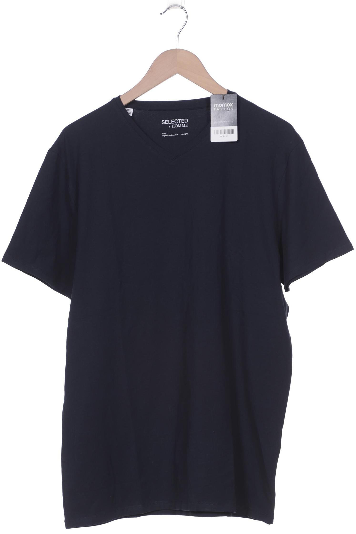 

SELECTED Herren T-Shirt, marineblau