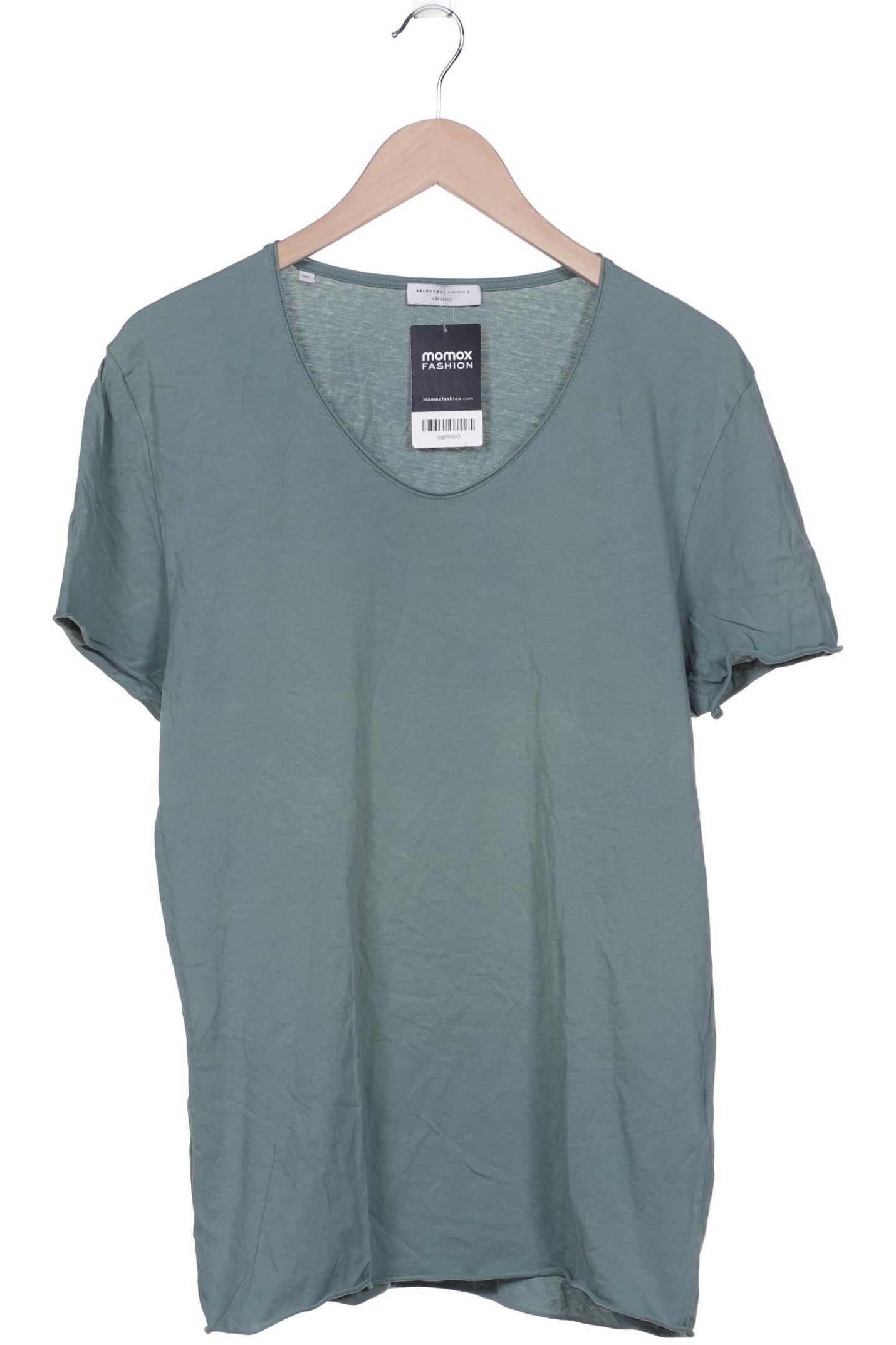 

SELECTED Herren T-Shirt, türkis