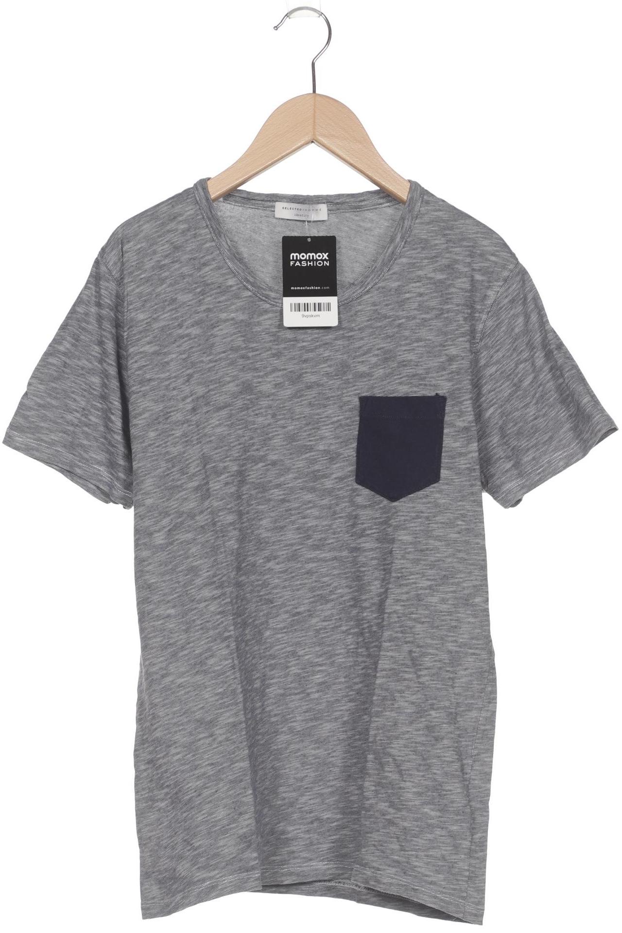 

Selected Herren T-Shirt, marineblau, Gr. 46