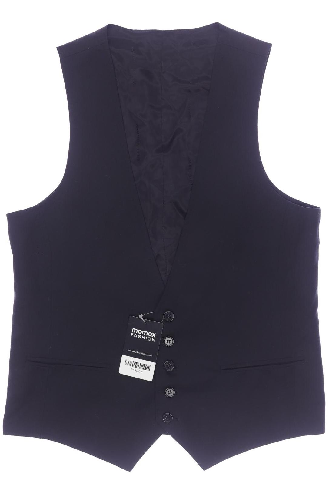 

Selected Herren Weste, schwarz, Gr. 46