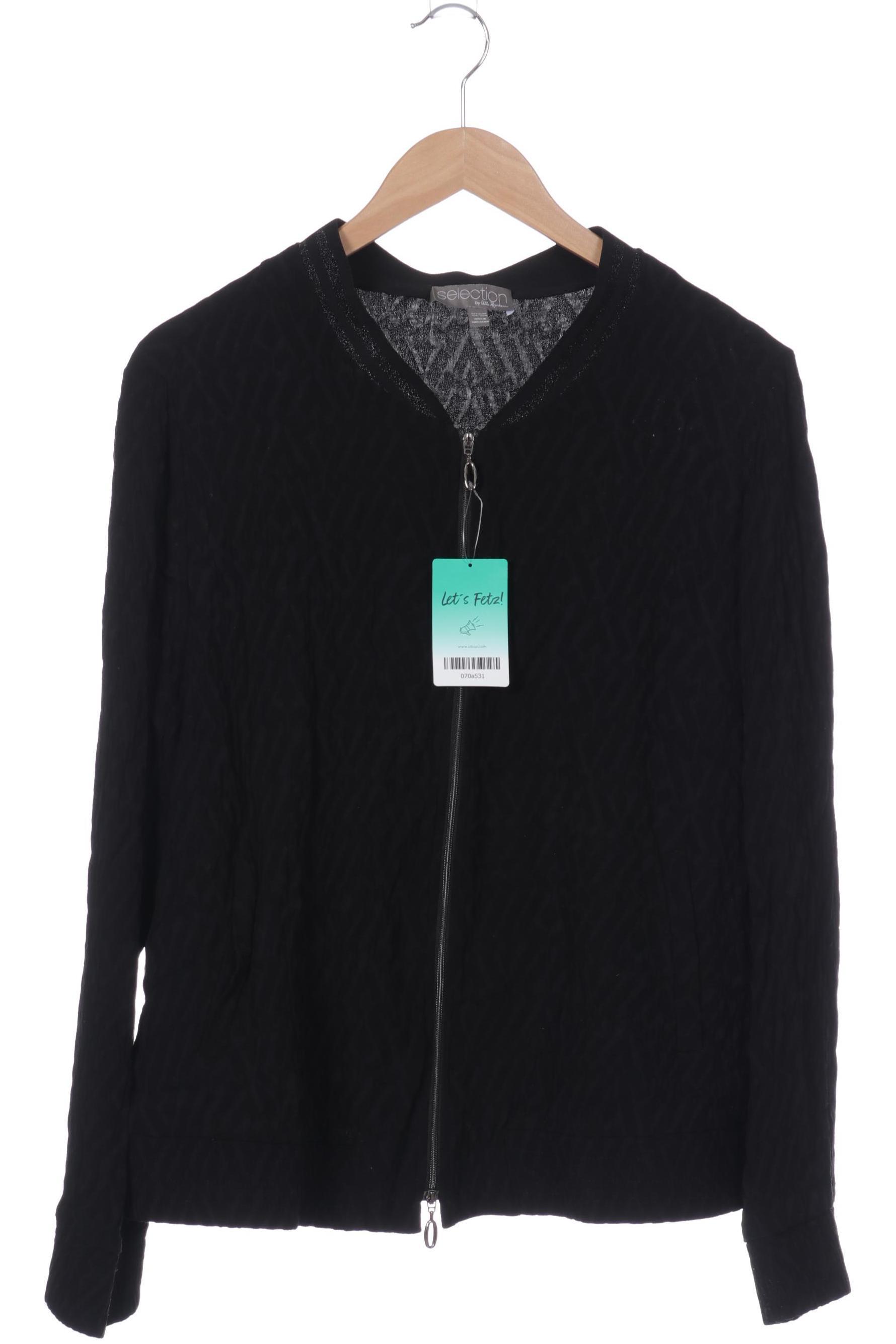 

Selection by Ulla Popken Damen Strickjacke, schwarz, Gr. 46