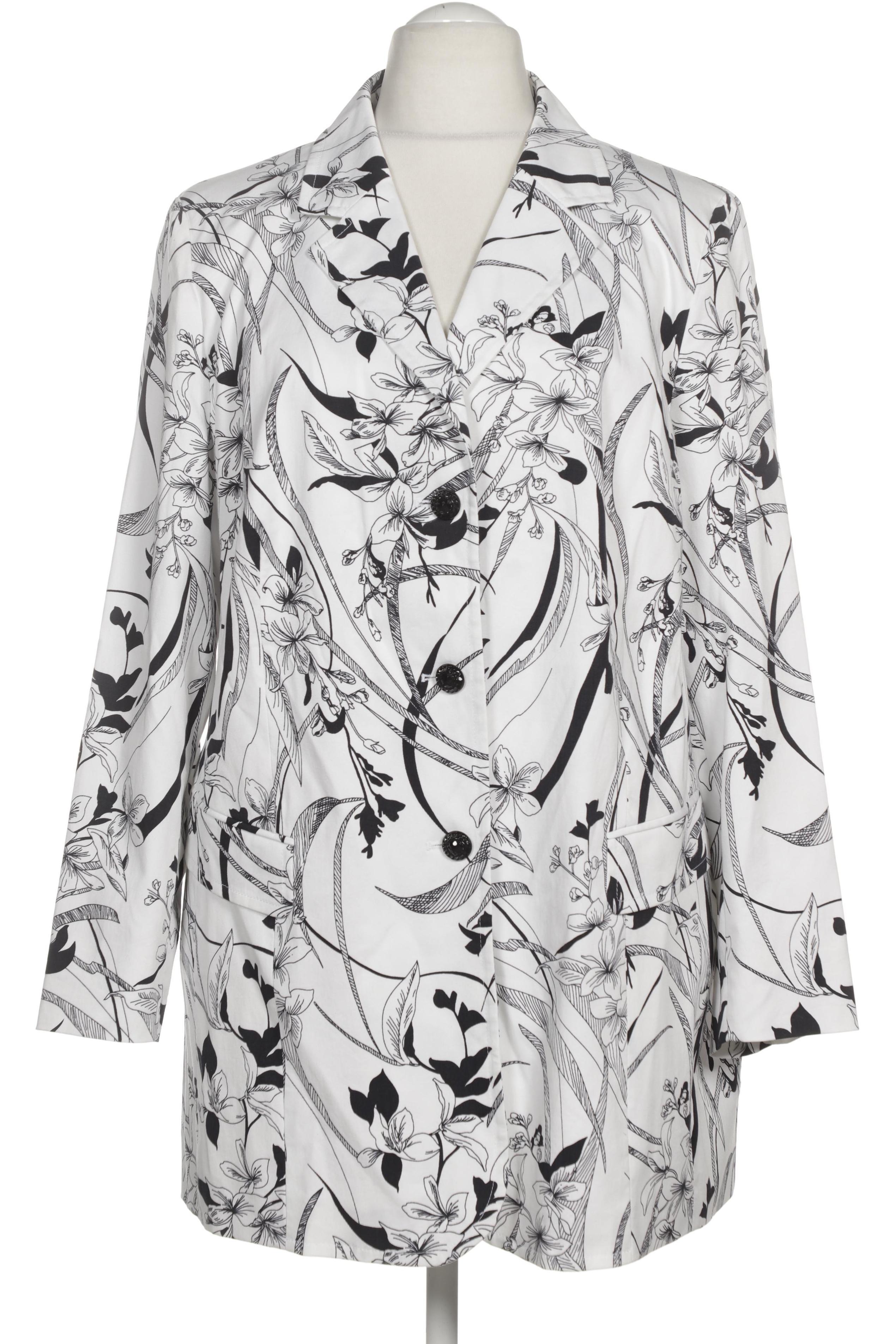 

Selection by Ulla Popken Damen Blazer, weiß, Gr. 52