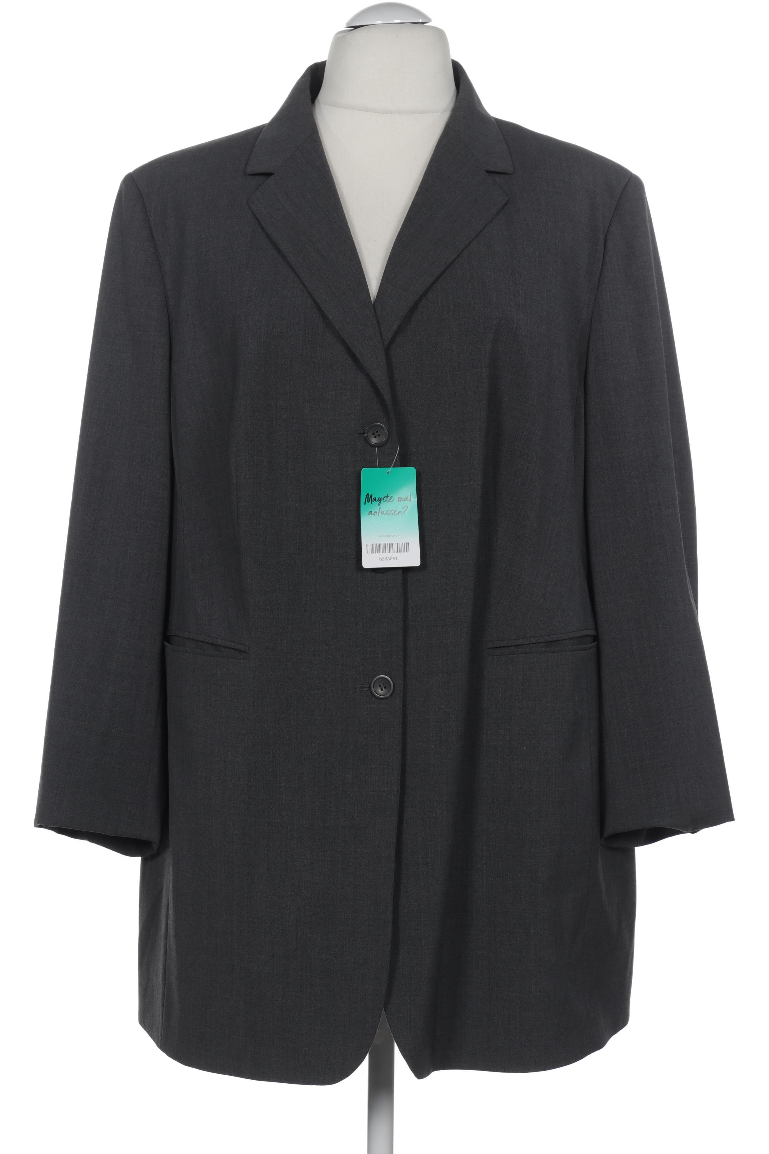 

Selection by Ulla Popken Damen Blazer, grau, Gr. 52