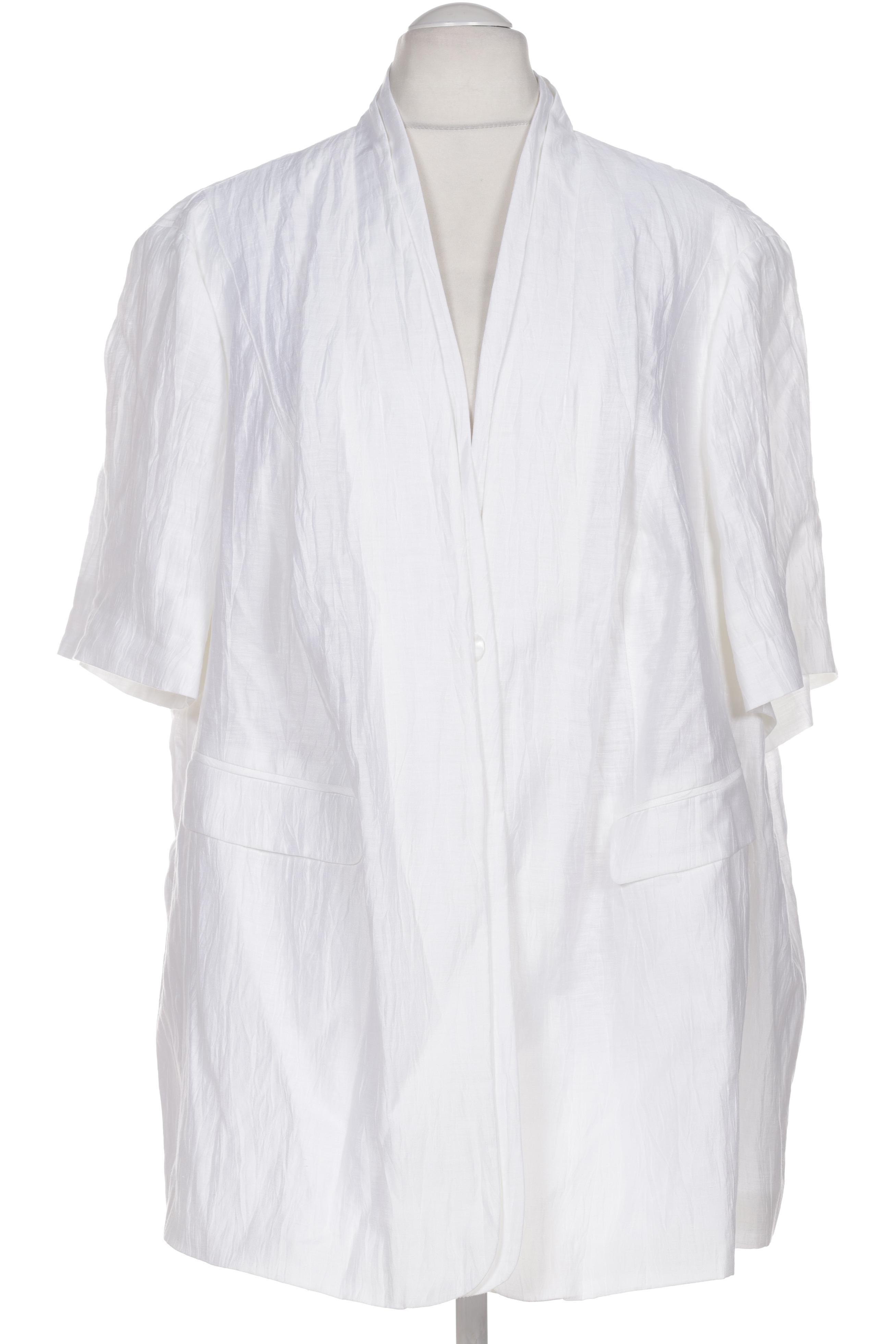 

Selection by Ulla Popken Damen Blazer, weiß, Gr. 60