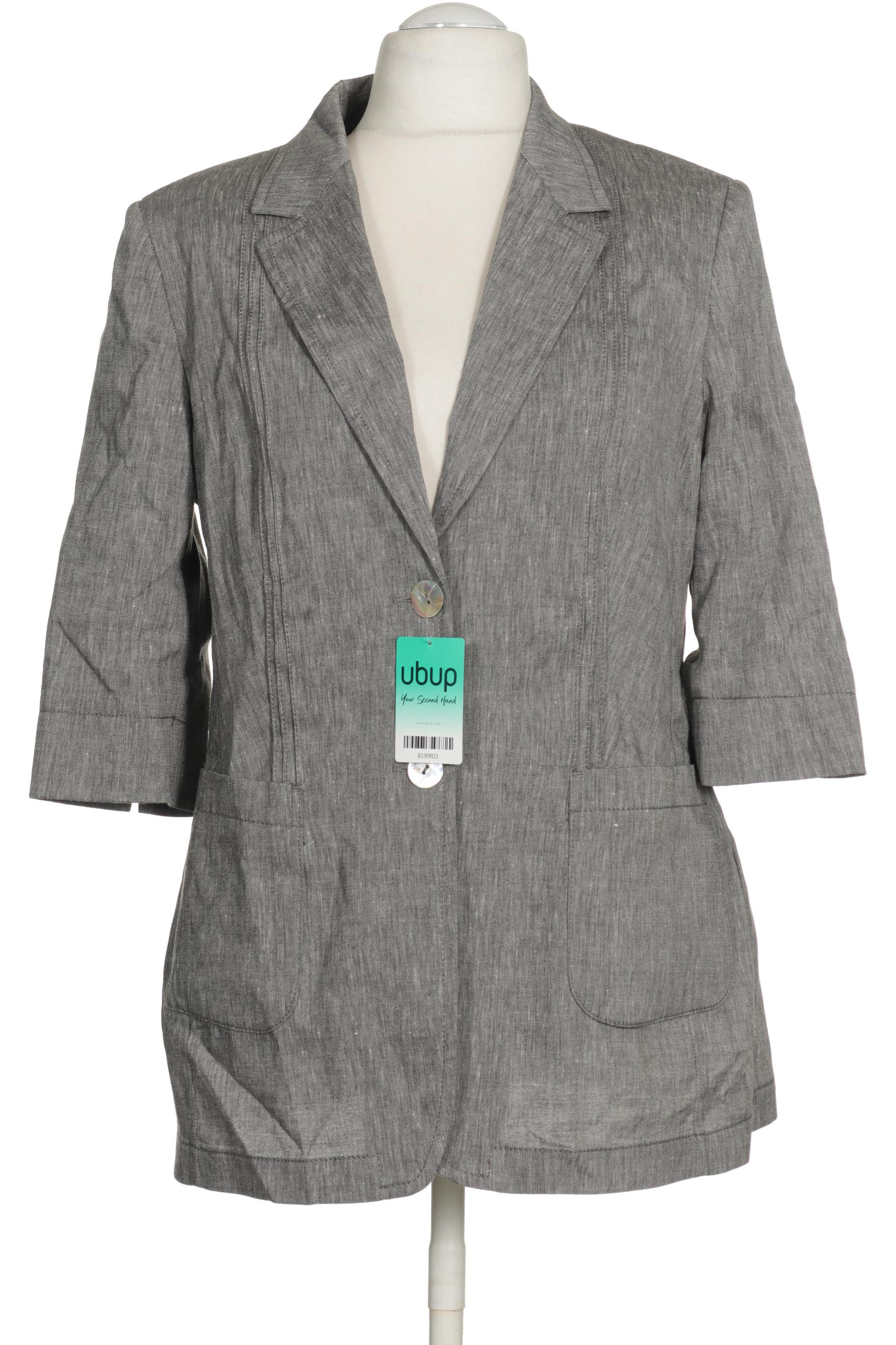 

Selection by Ulla Popken Damen Blazer, grau, Gr. 46