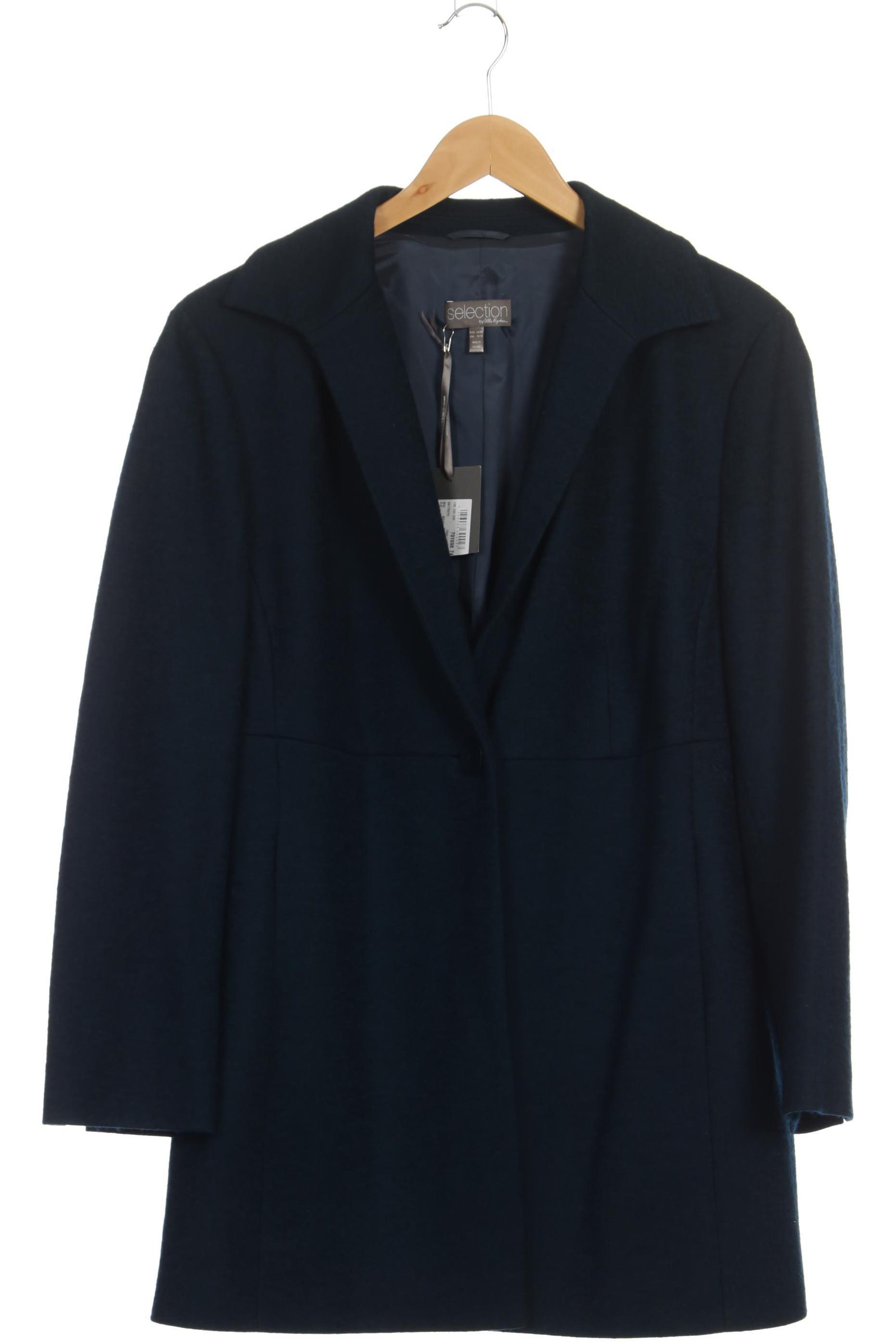 

Selection by Ulla Popken Damen Mantel, türkis, Gr. 42