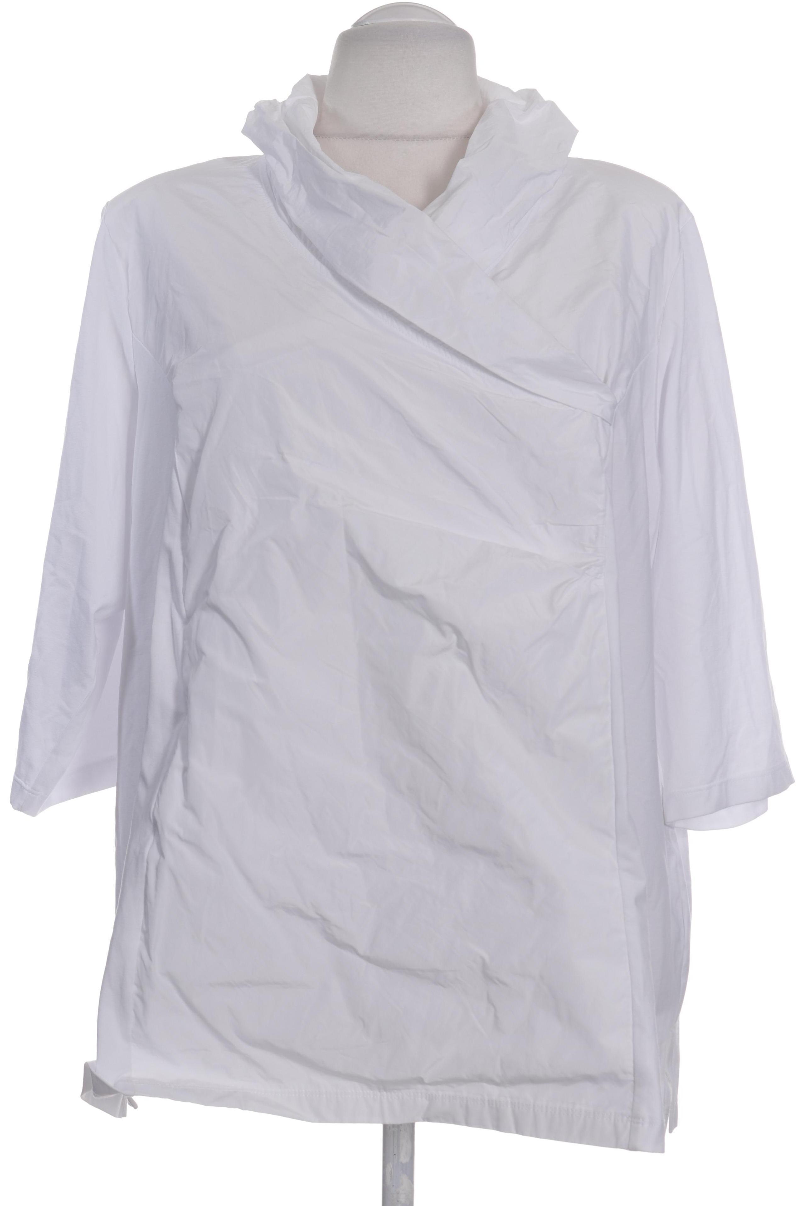 

Selection by Ulla Popken Damen Bluse, weiß, Gr. 54