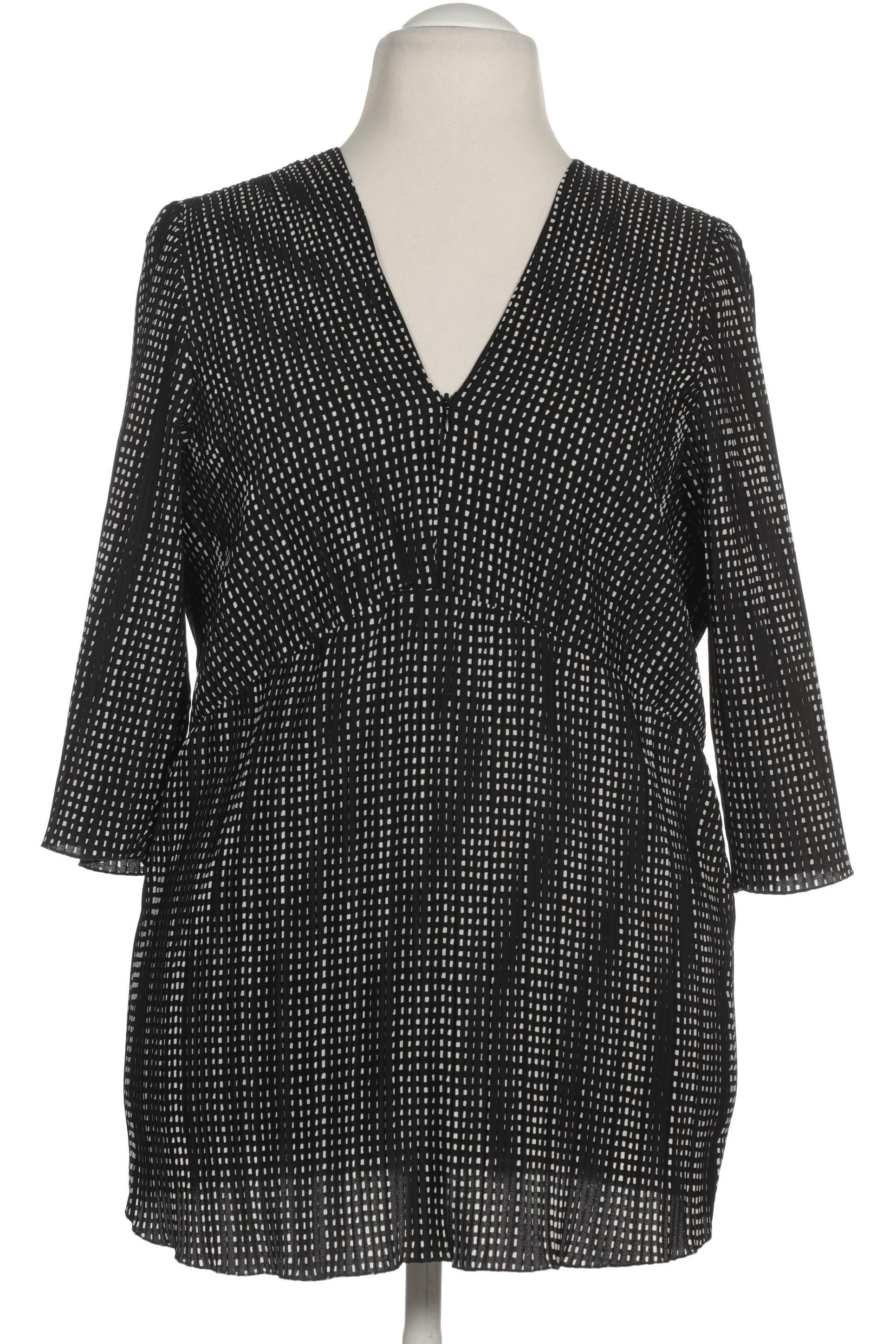 

Selection by Ulla Popken Damen Bluse, schwarz, Gr. 46