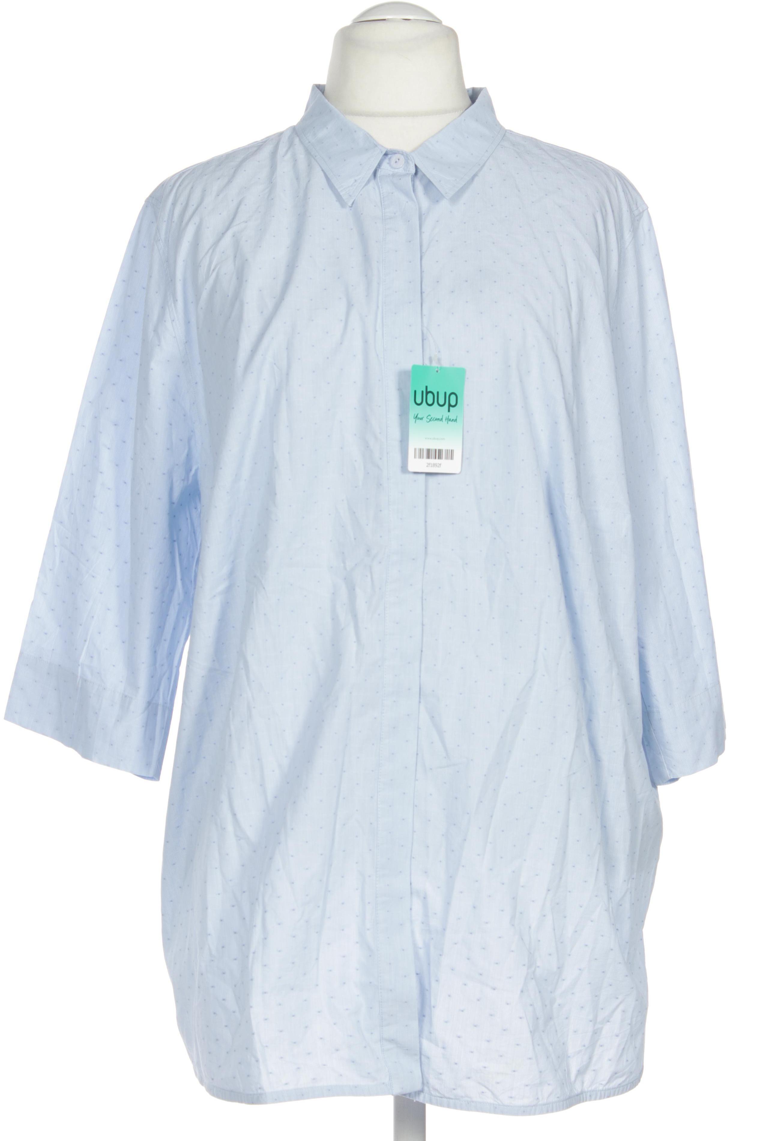 

Selection by Ulla Popken Damen Bluse, blau, Gr. 54