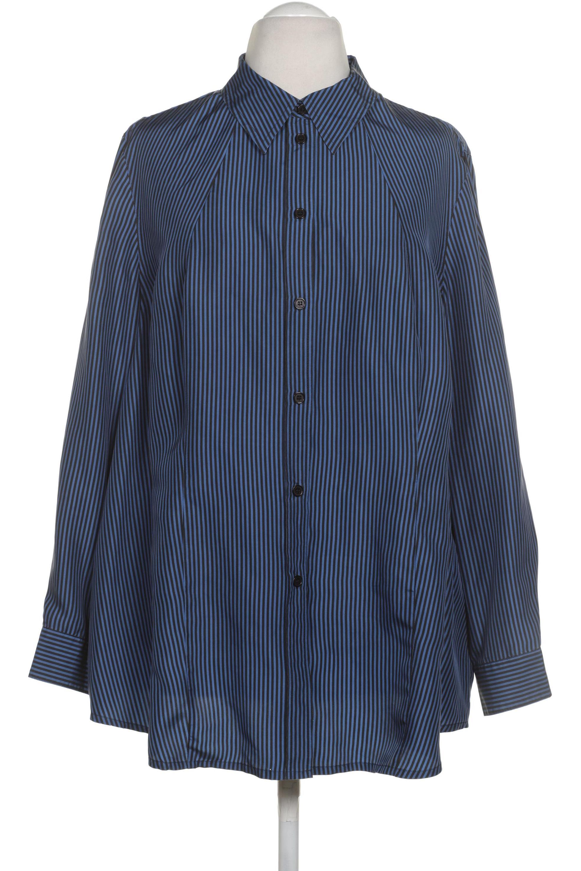 

Selection by Ulla Popken Damen Bluse, blau, Gr. 54