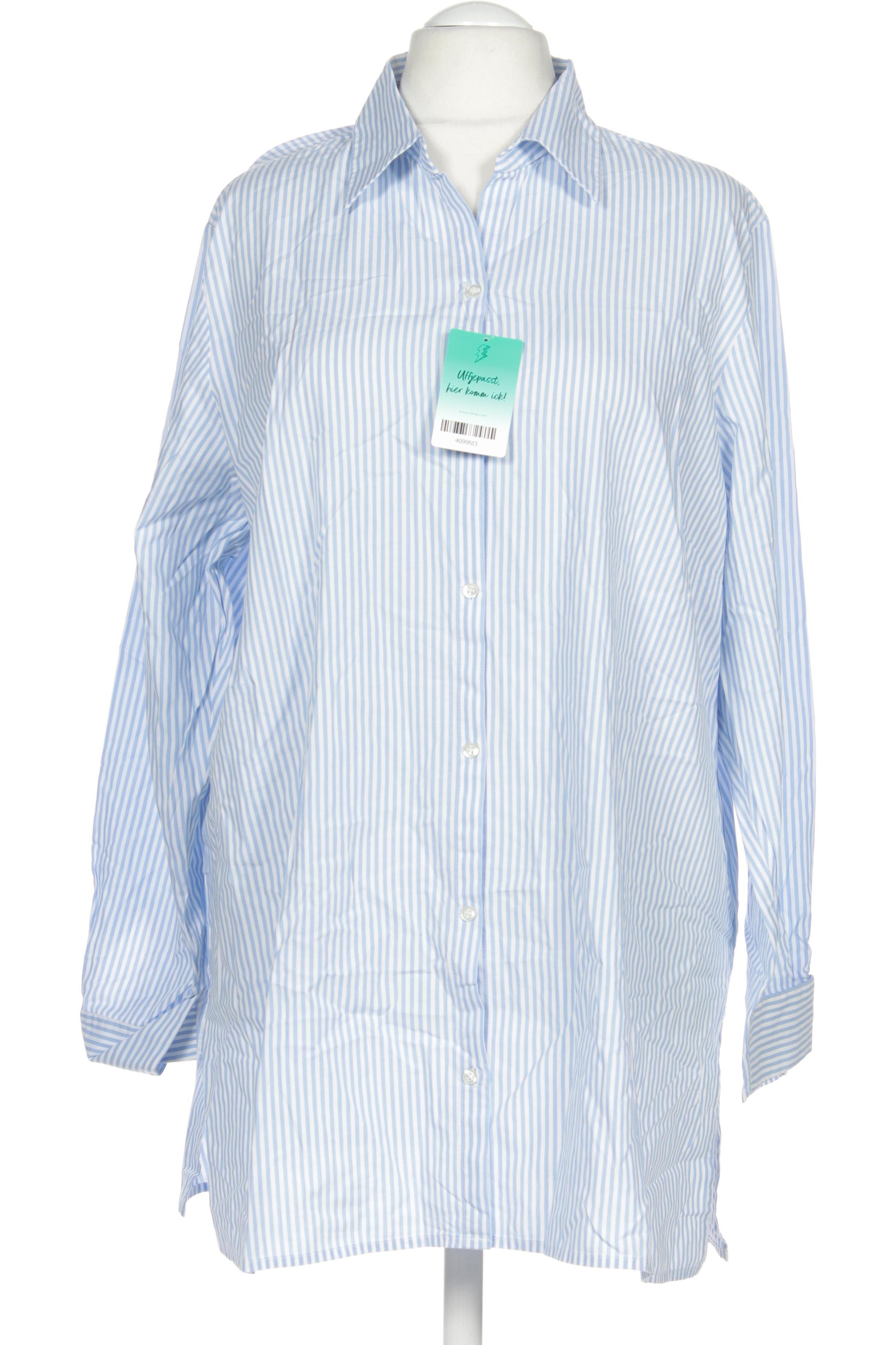 

Selection by Ulla Popken Damen Bluse, blau, Gr. 50