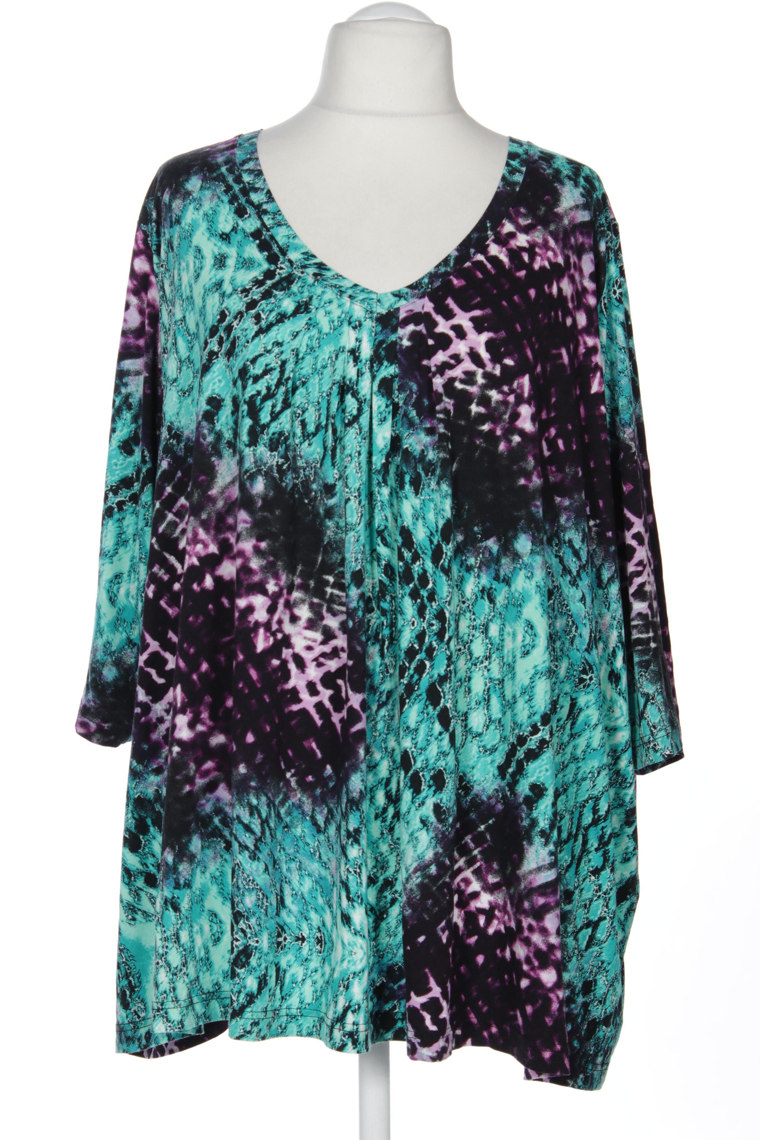 

Selection by Ulla Popken Damen Bluse, grün, Gr. 58