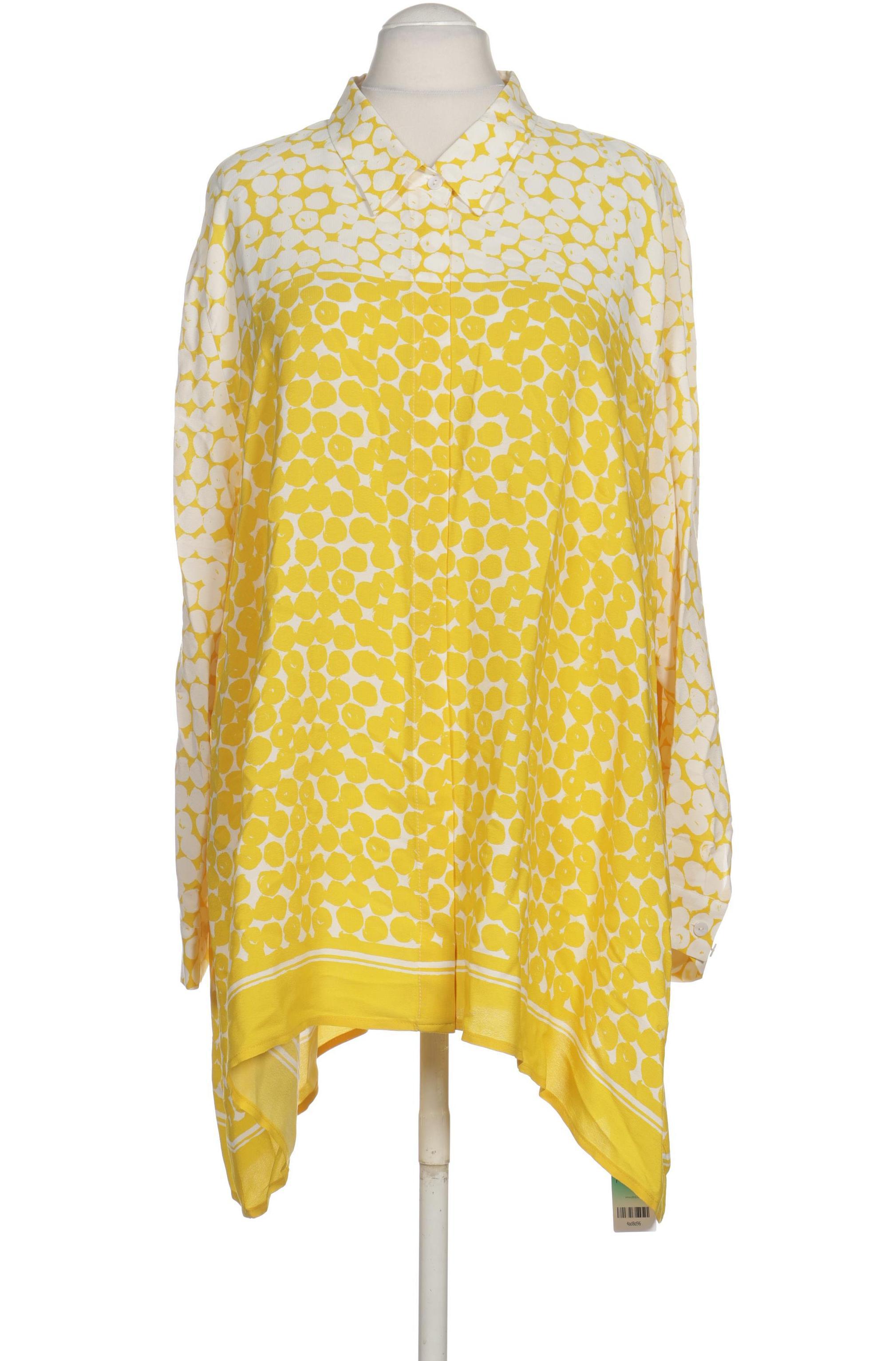 

Selection by Ulla Popken Damen Bluse, gelb, Gr. 50