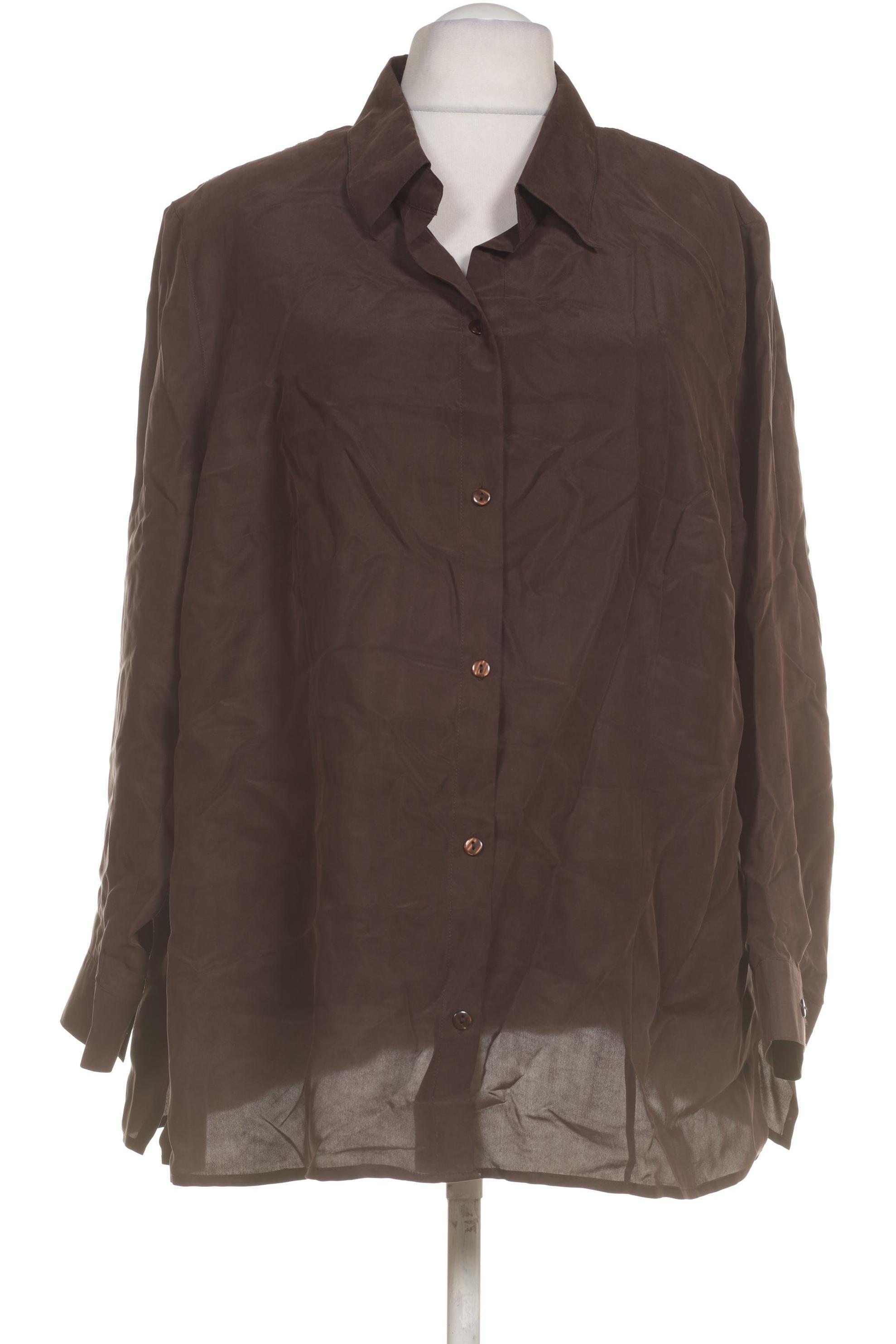 

Selection by Ulla Popken Damen Bluse, braun, Gr. 54