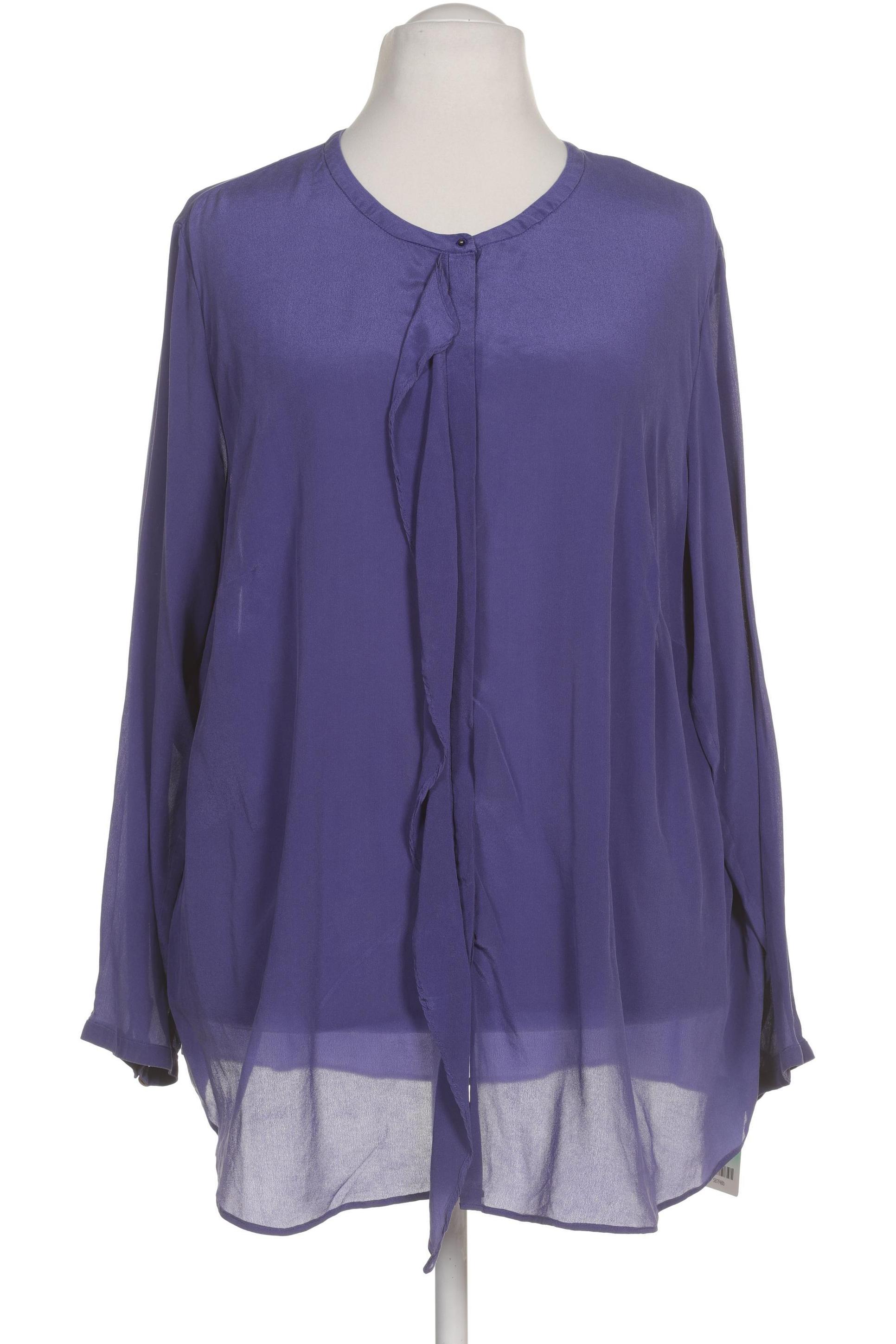

Selection by Ulla Popken Damen Bluse, blau, Gr. 54