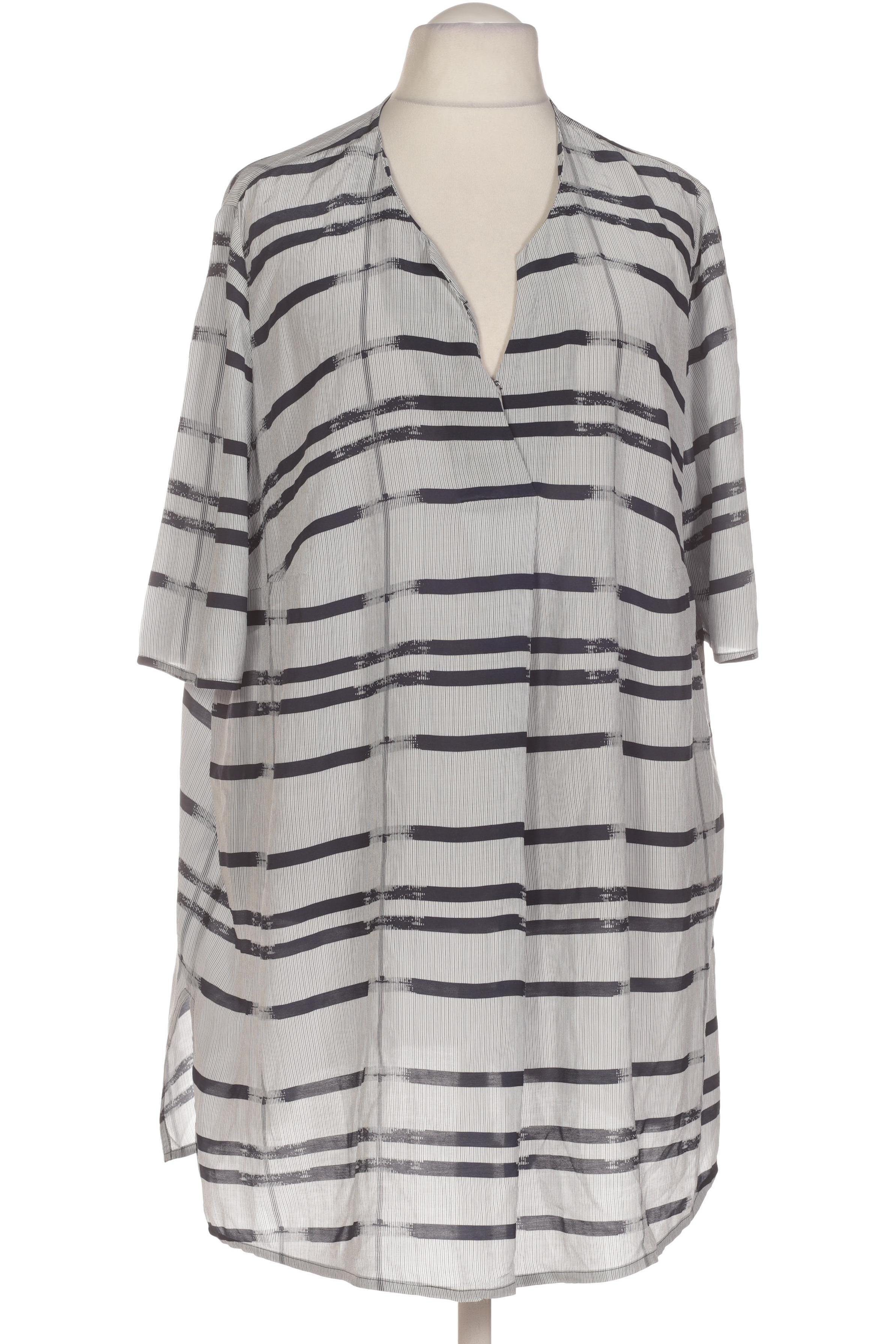 

Selection by Ulla Popken Damen Bluse, blau, Gr. 54