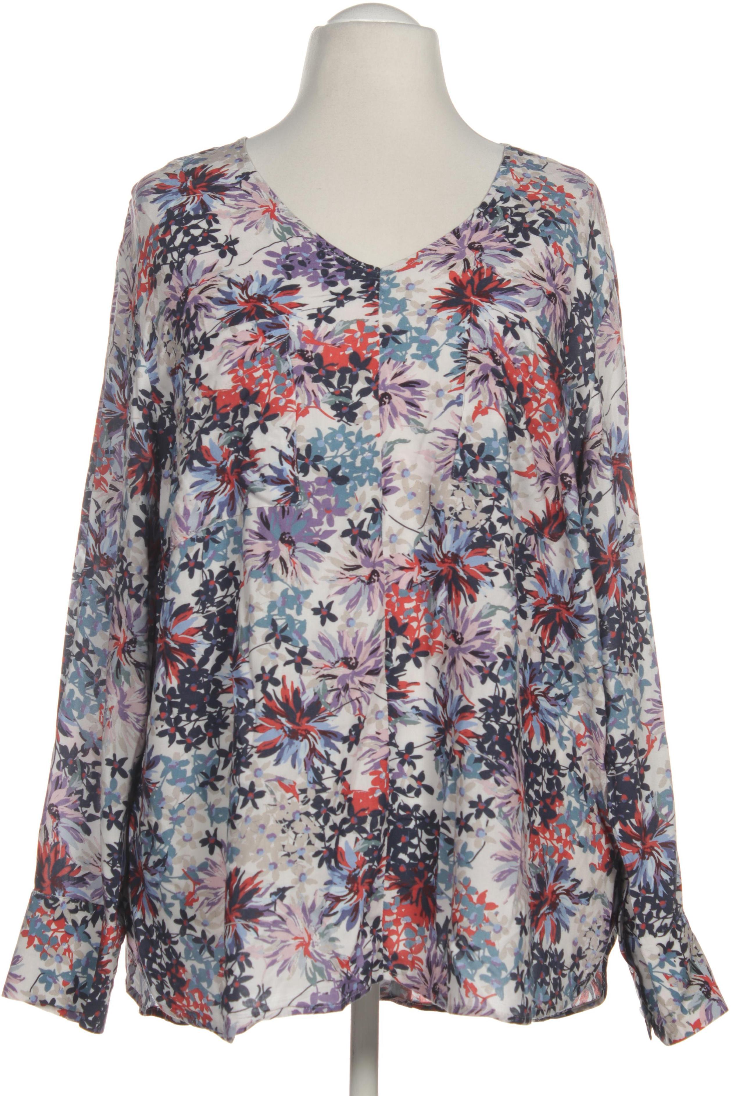 

Selection by Ulla Popken Damen Bluse, blau, Gr. 50