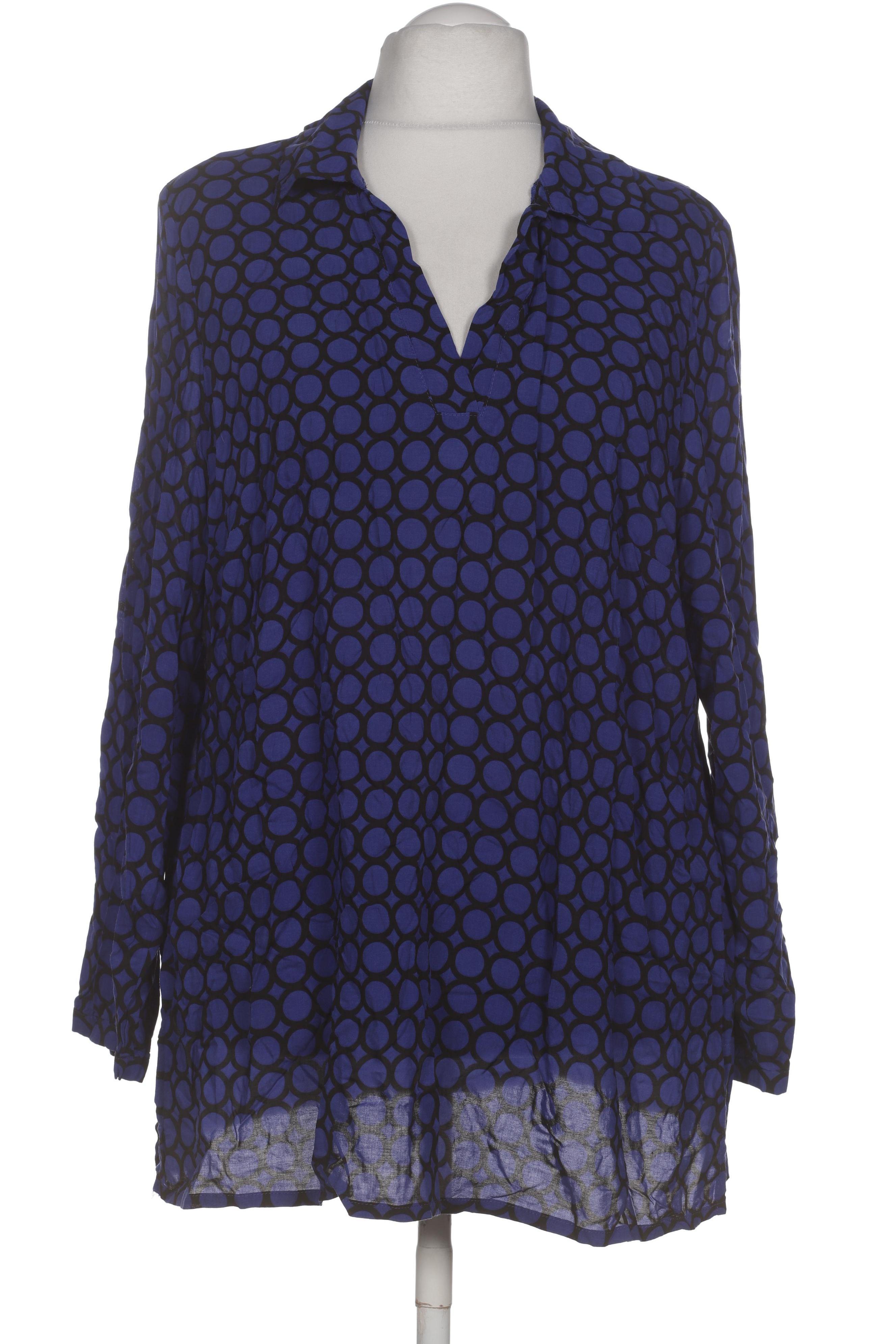 

Selection by Ulla Popken Damen Bluse, blau, Gr. 50