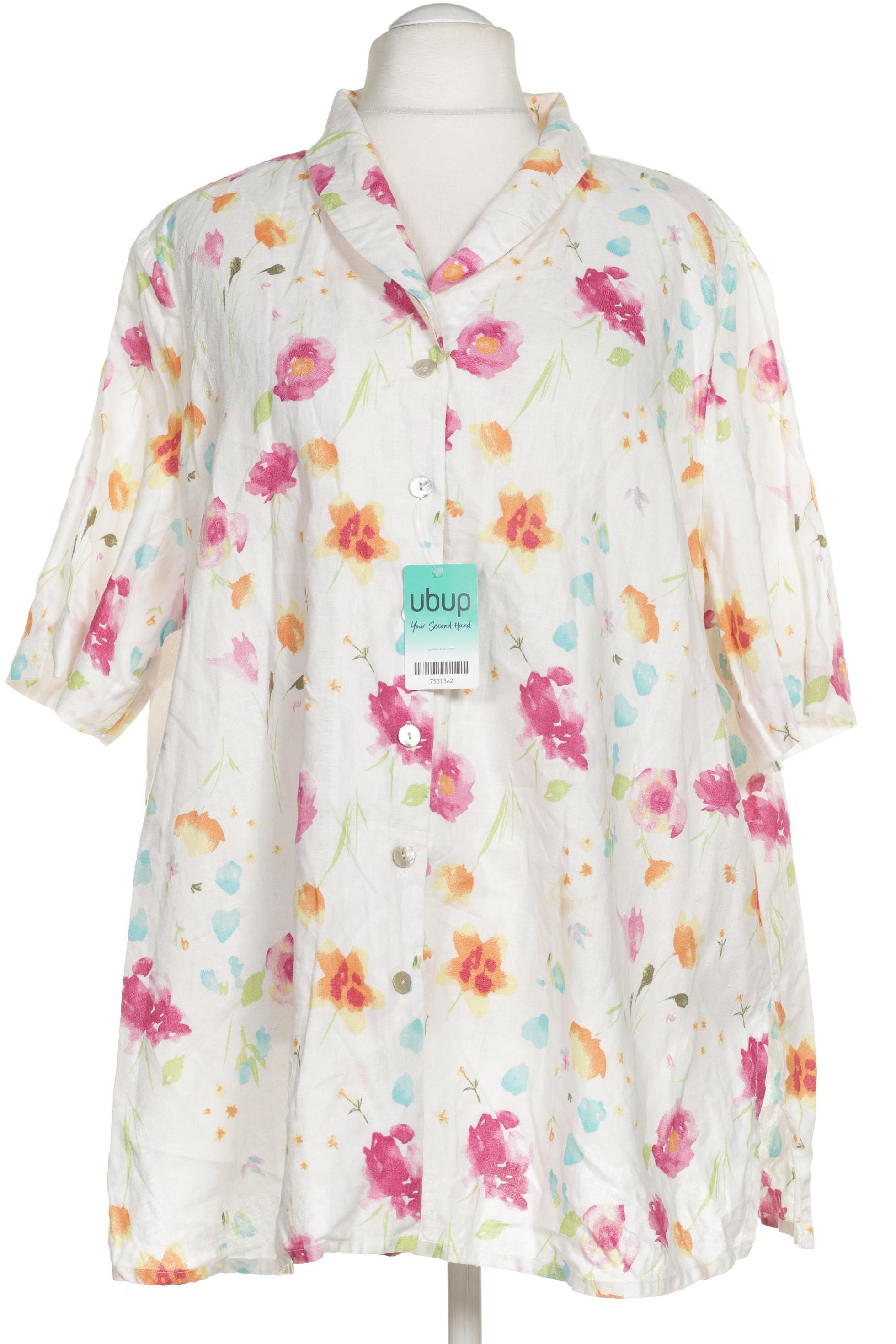 

Selection by Ulla Popken Damen Bluse, weiß, Gr. 54