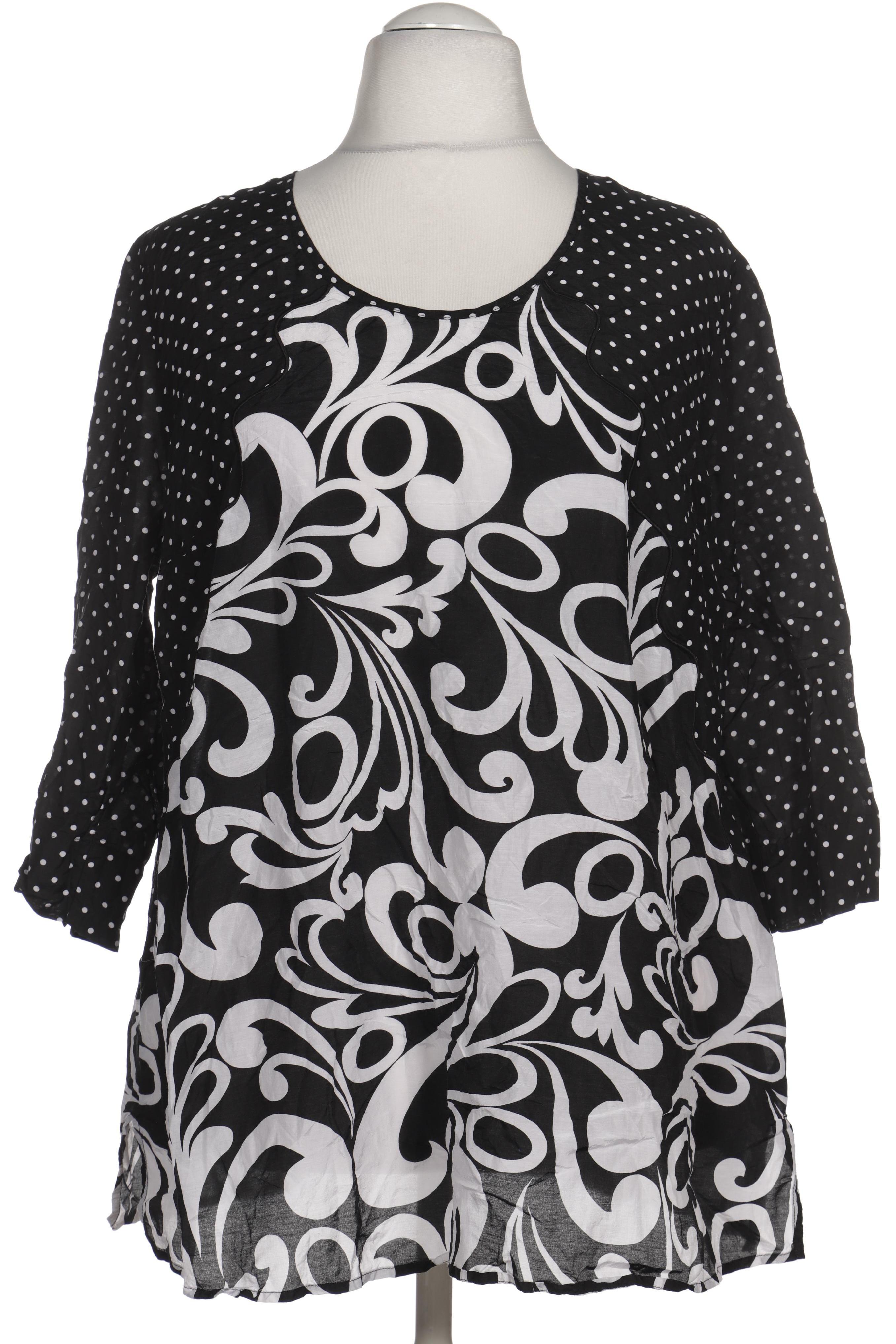 

Selection by Ulla Popken Damen Bluse, schwarz, Gr. 46