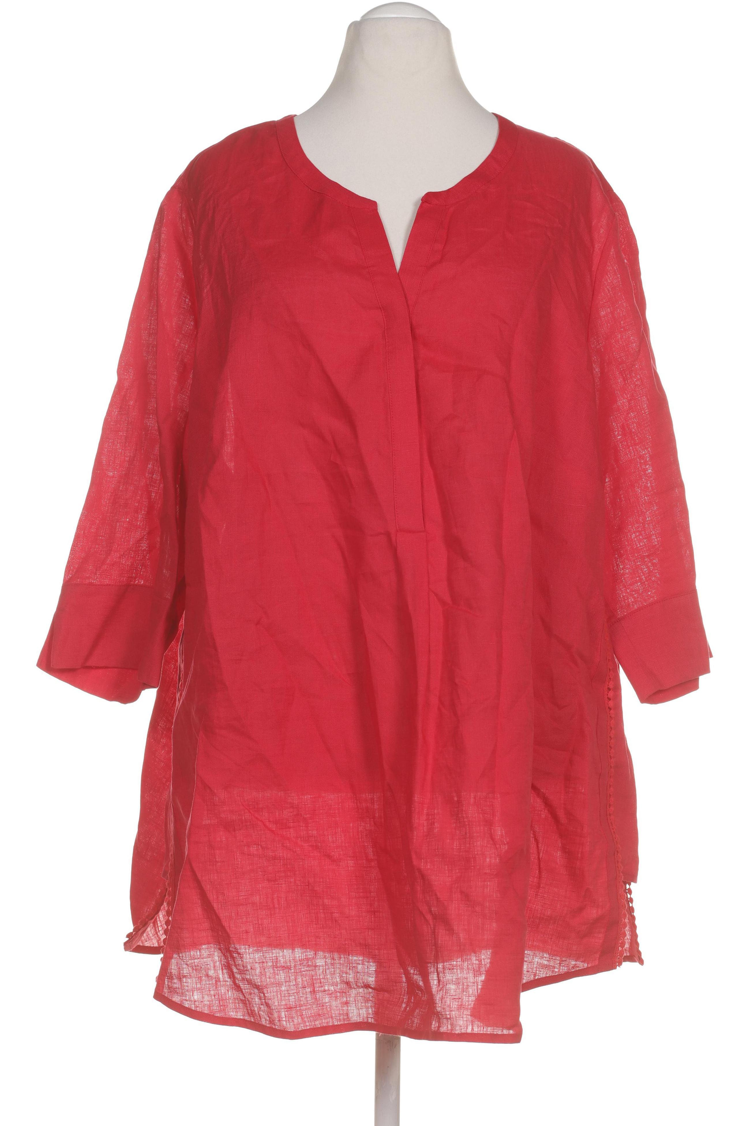 

Selection by Ulla Popken Damen Bluse, rot, Gr. 54