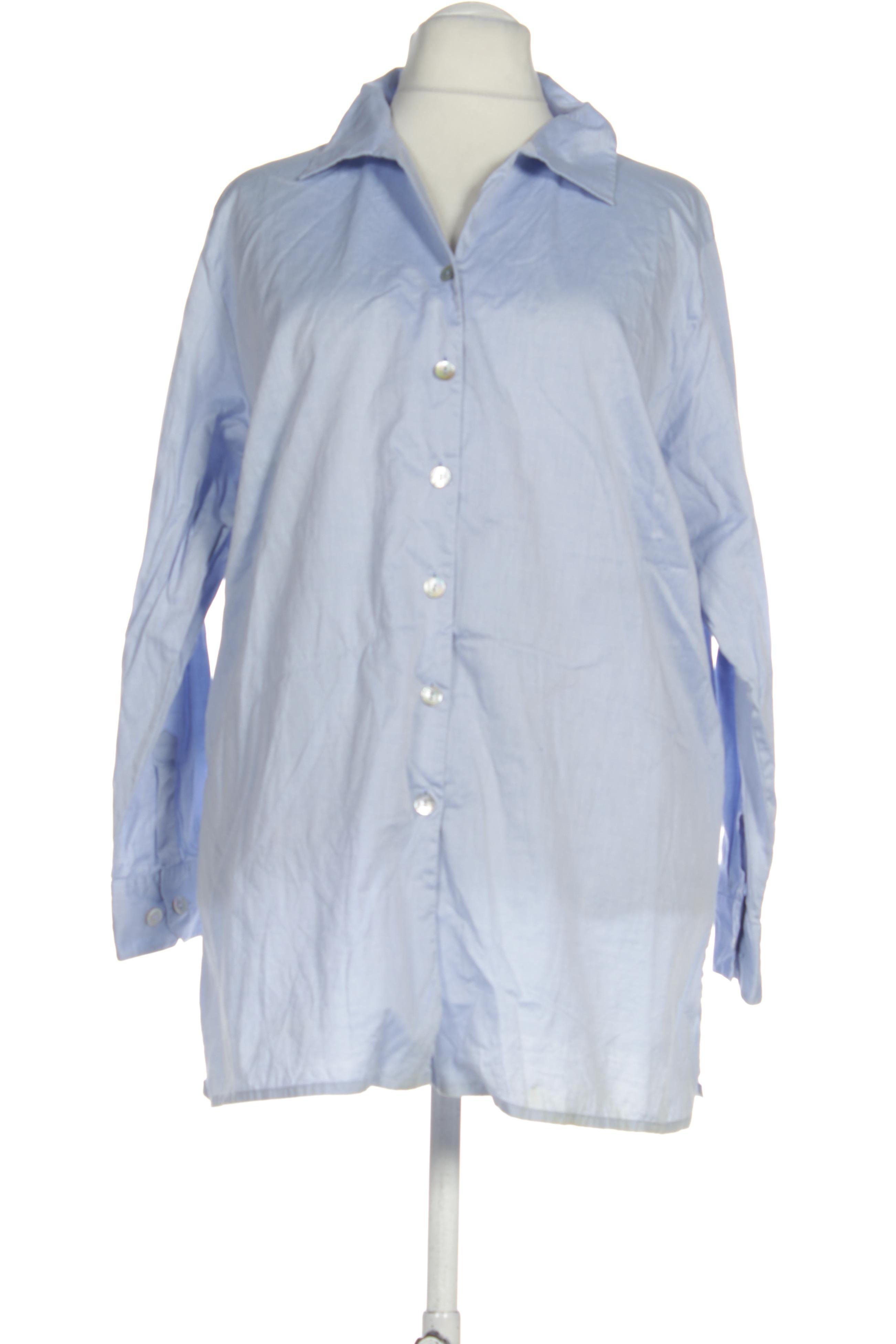 

Selection by Ulla Popken Damen Bluse, blau, Gr. 46