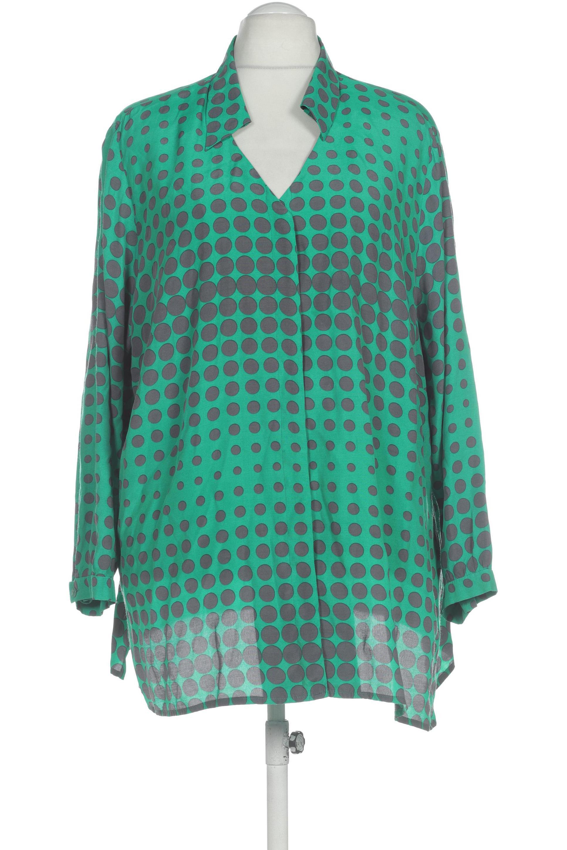 

Selection by Ulla Popken Damen Bluse, grün, Gr. 54