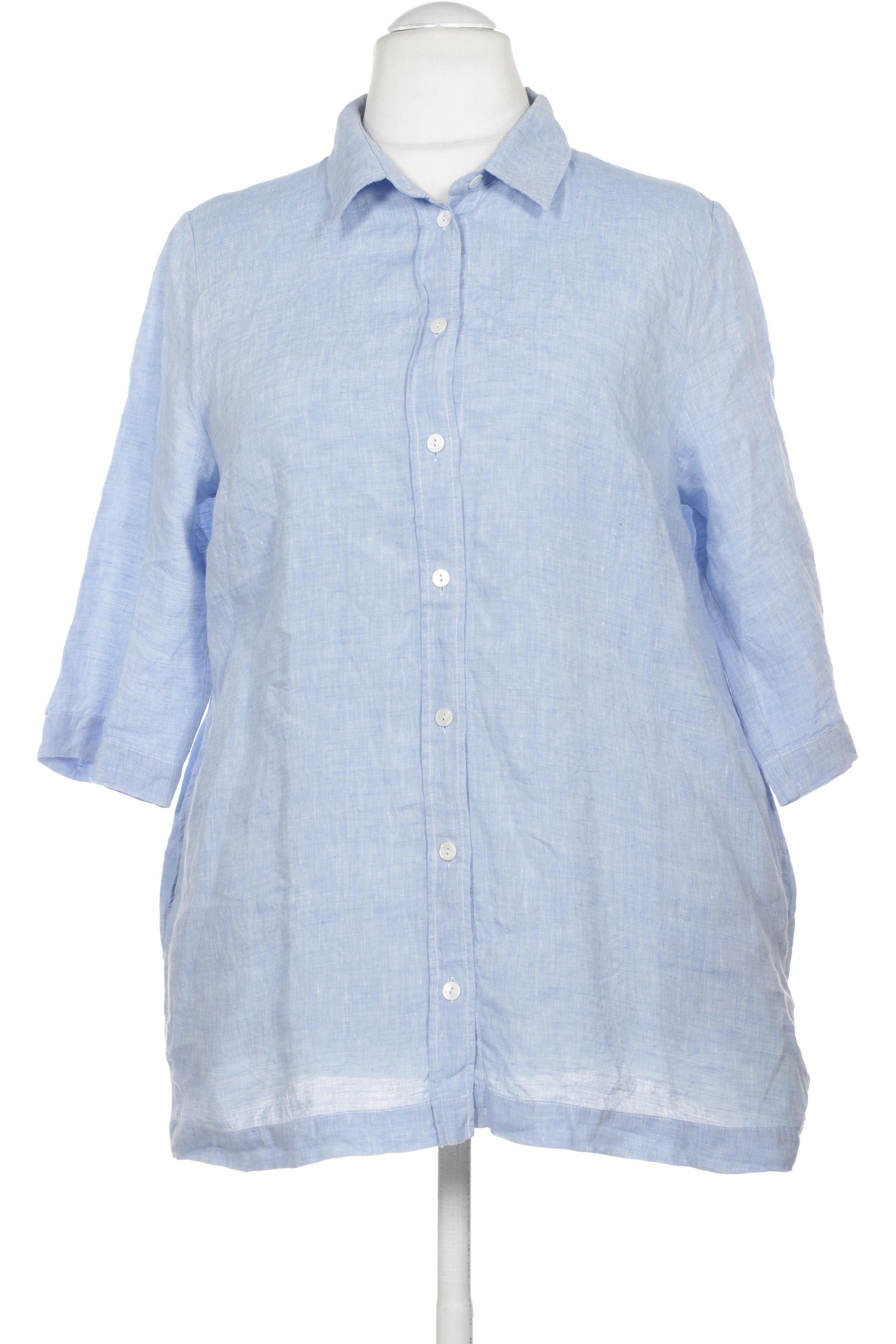 

Selection by Ulla Popken Damen Bluse, blau, Gr. 42