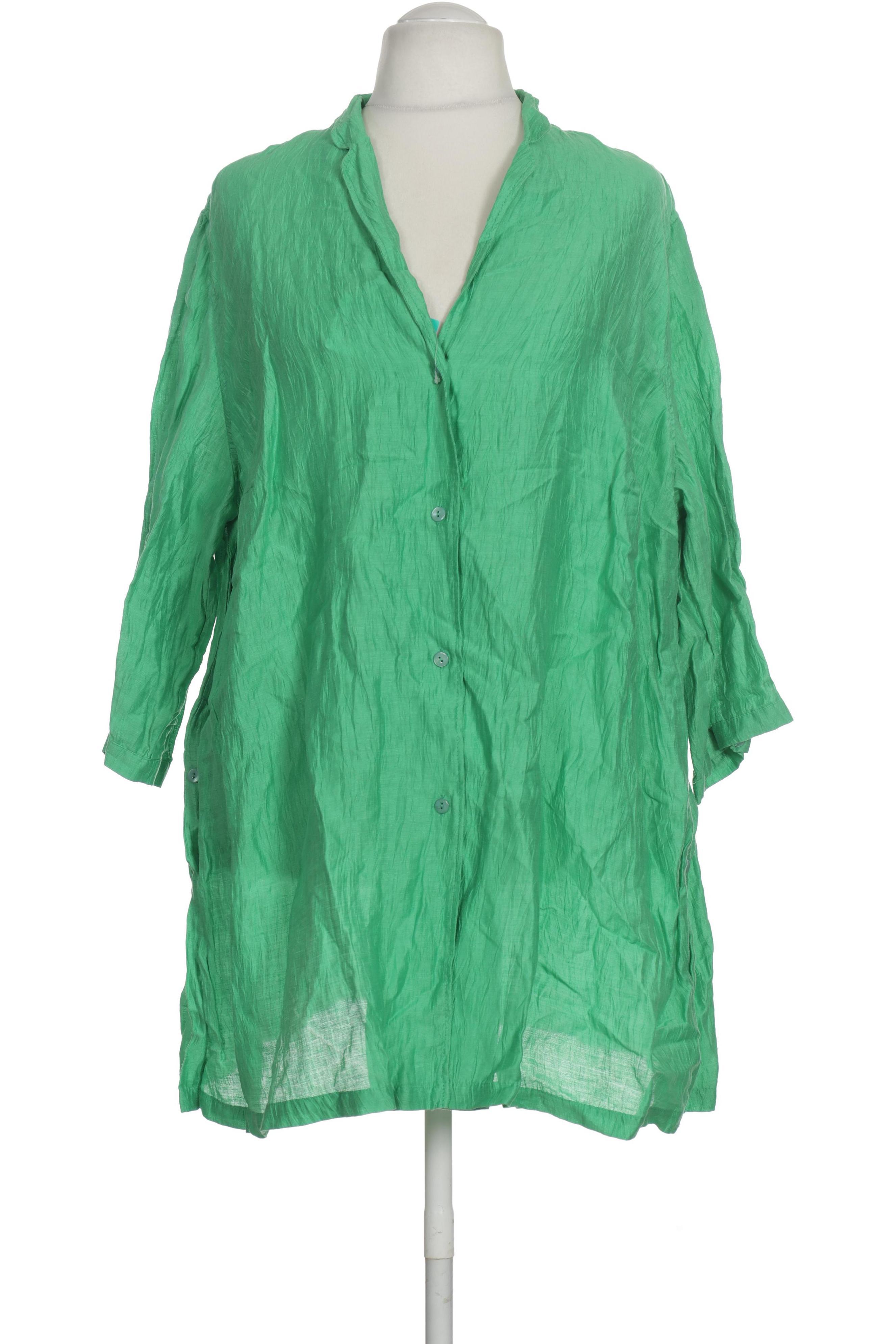 

Selection by Ulla Popken Damen Bluse, grün, Gr. 54