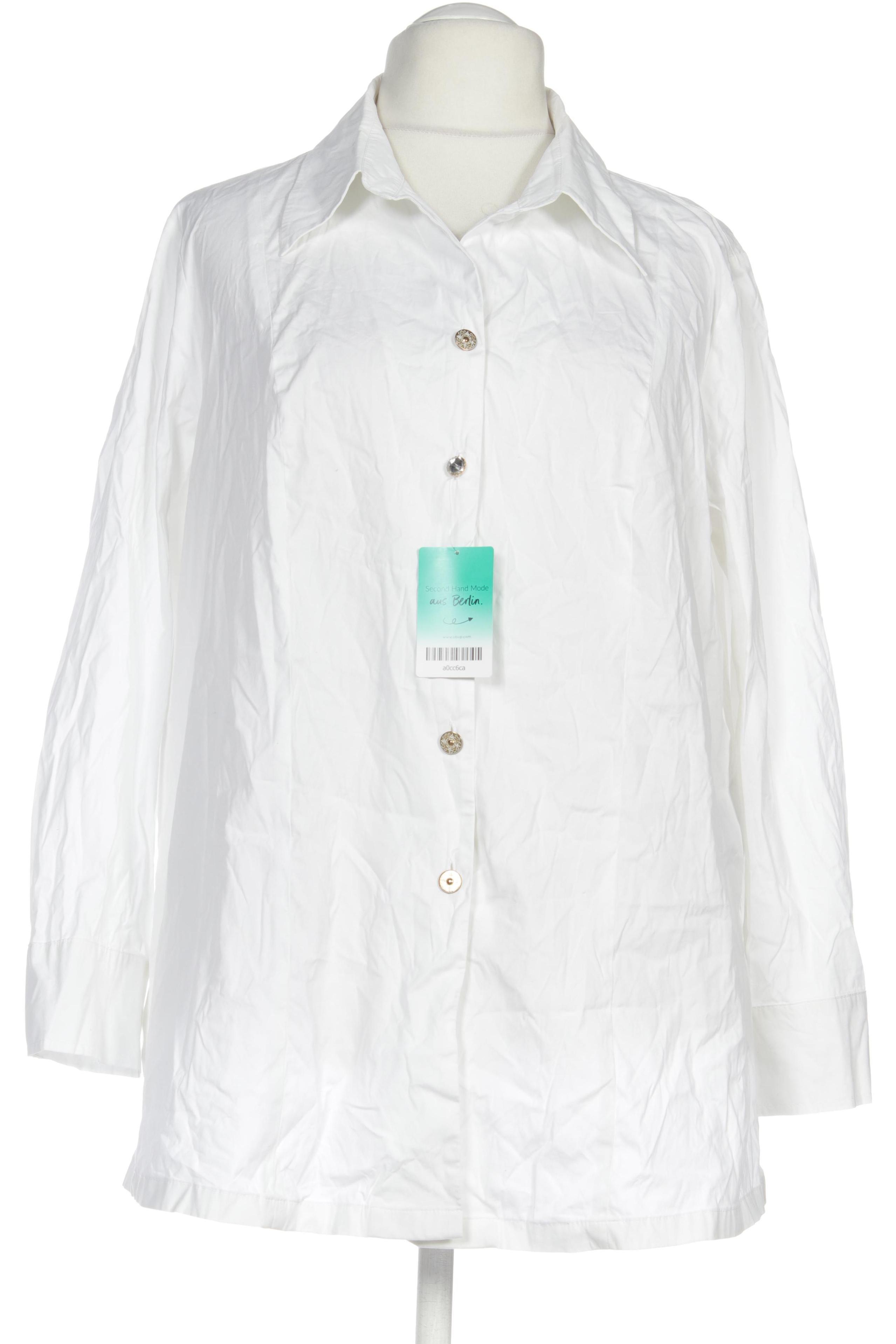 

Selection by Ulla Popken Damen Bluse, weiß, Gr. 50