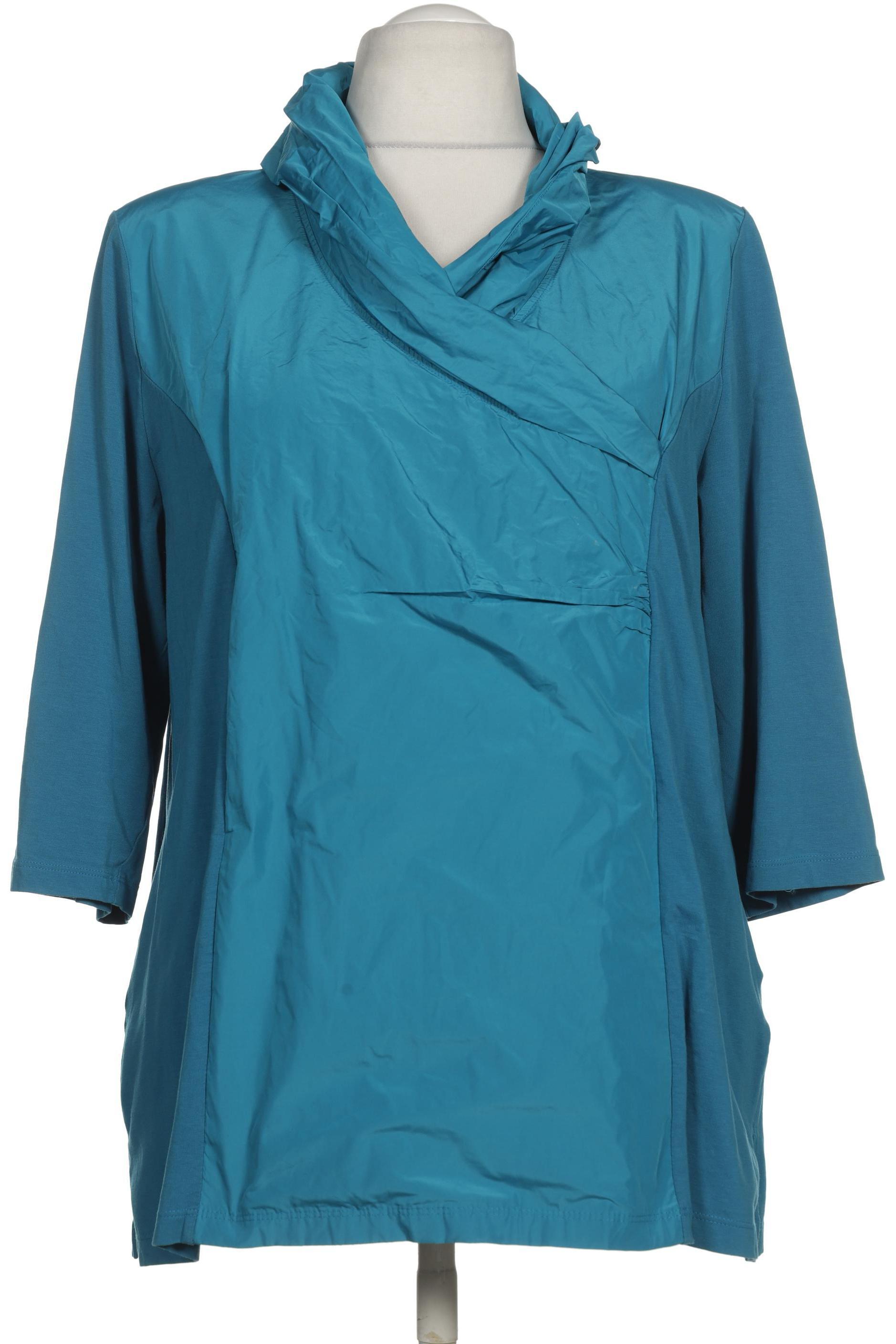 

Selection by Ulla Popken Damen Bluse, türkis, Gr. 50