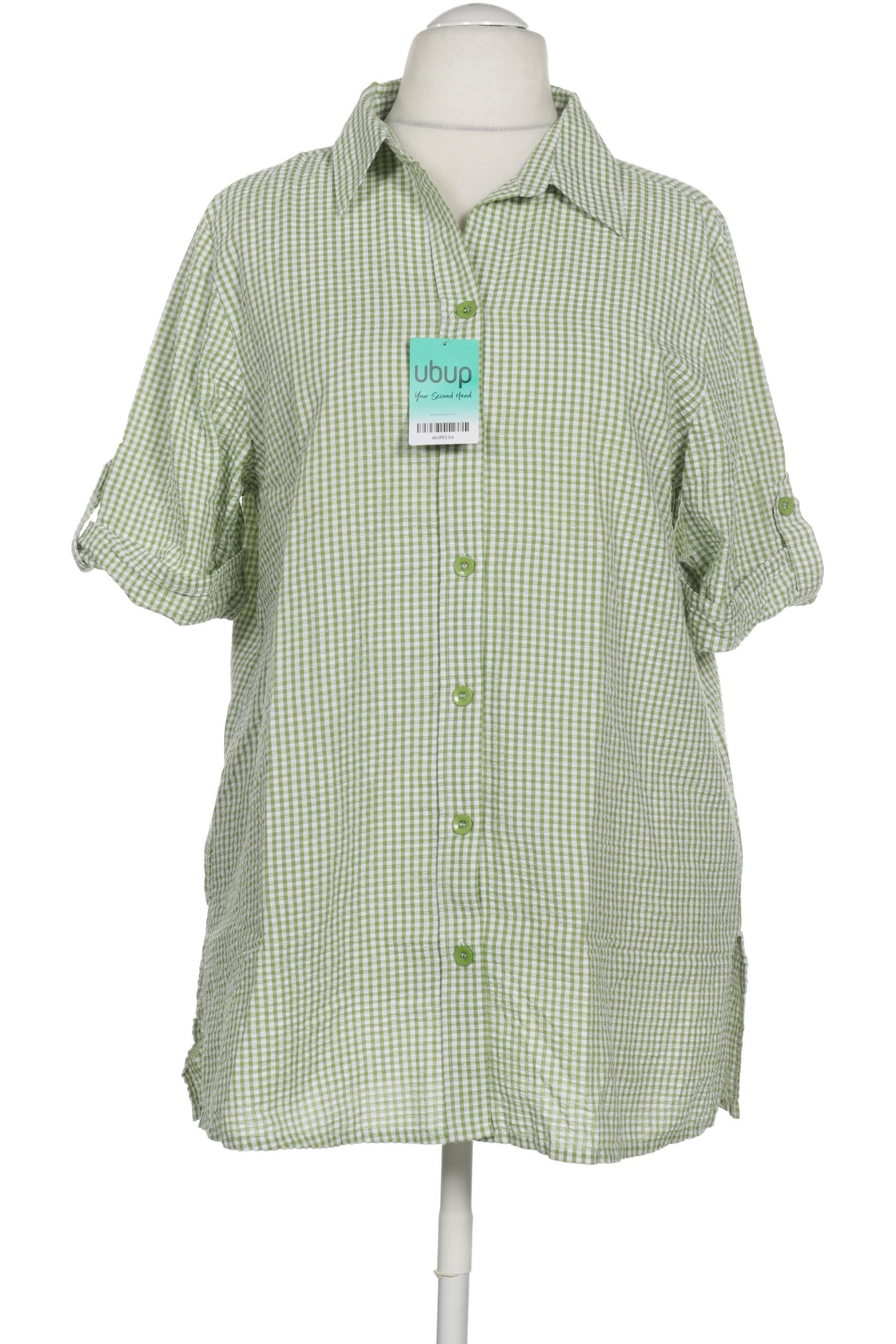 

Selection by Ulla Popken Damen Bluse, grün, Gr. 42