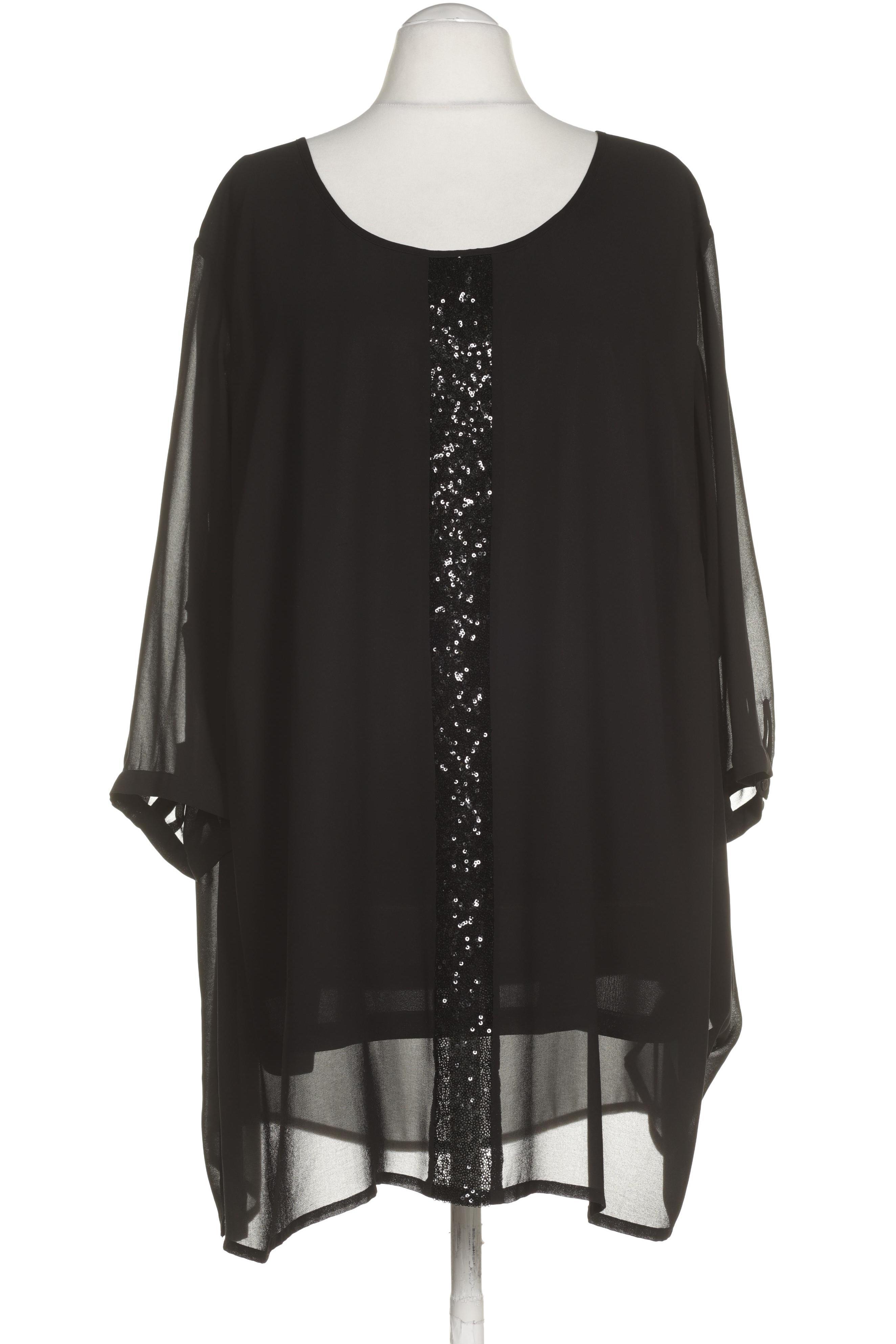 

Selection by Ulla Popken Damen Bluse, schwarz, Gr. 58