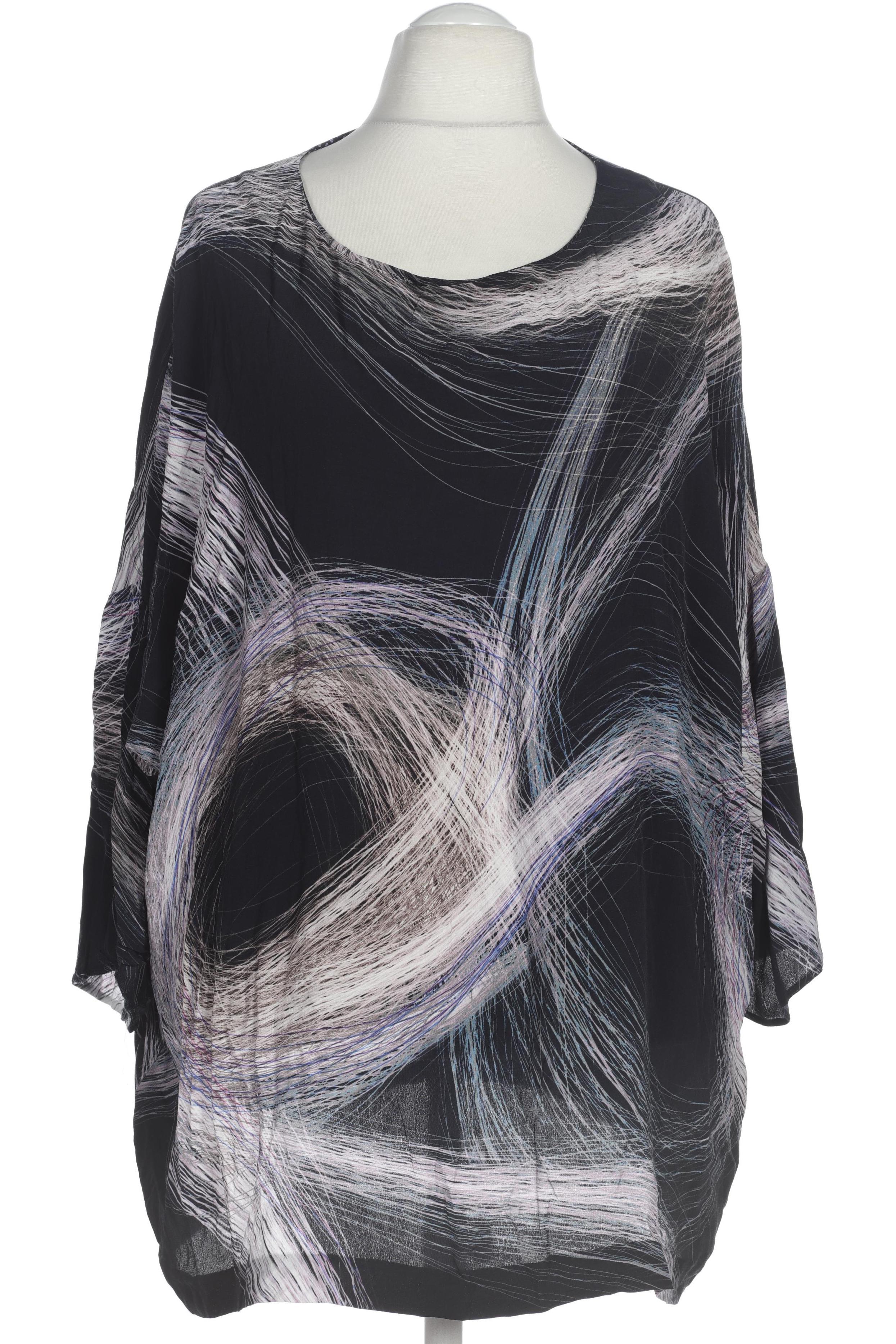 

Selection by Ulla Popken Damen Bluse, blau, Gr. 54