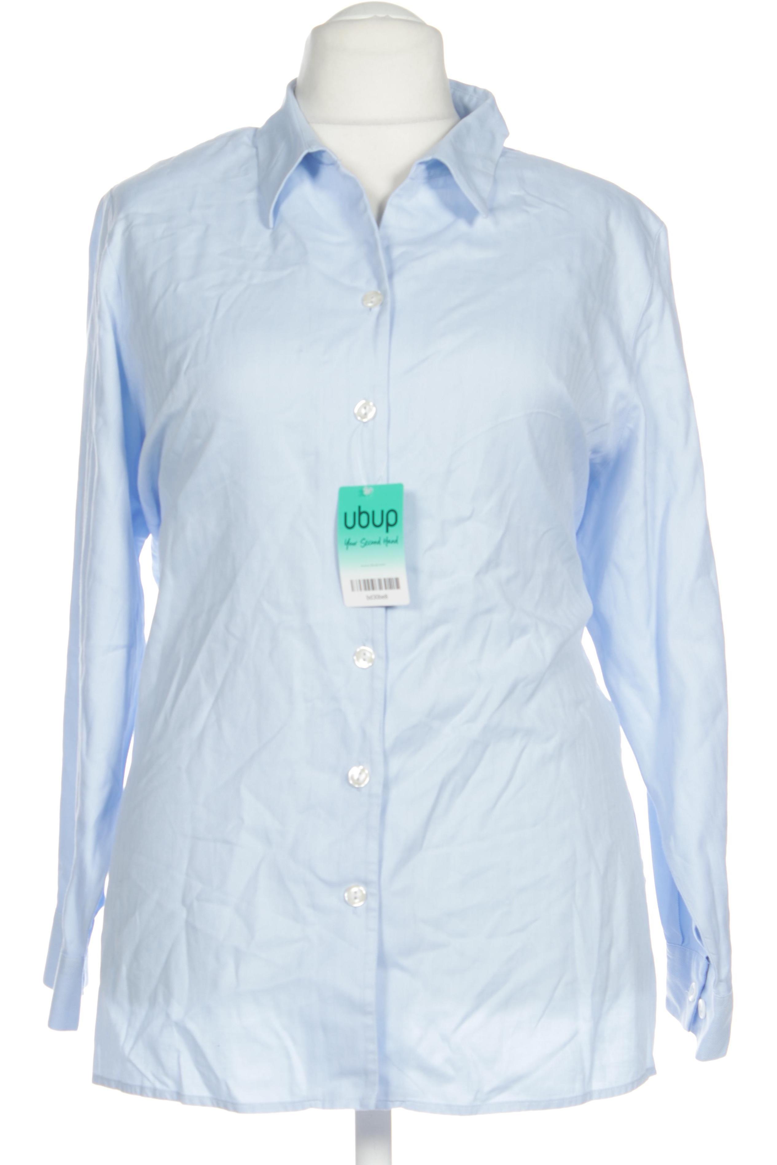 

Selection by Ulla Popken Damen Bluse, blau, Gr. 50