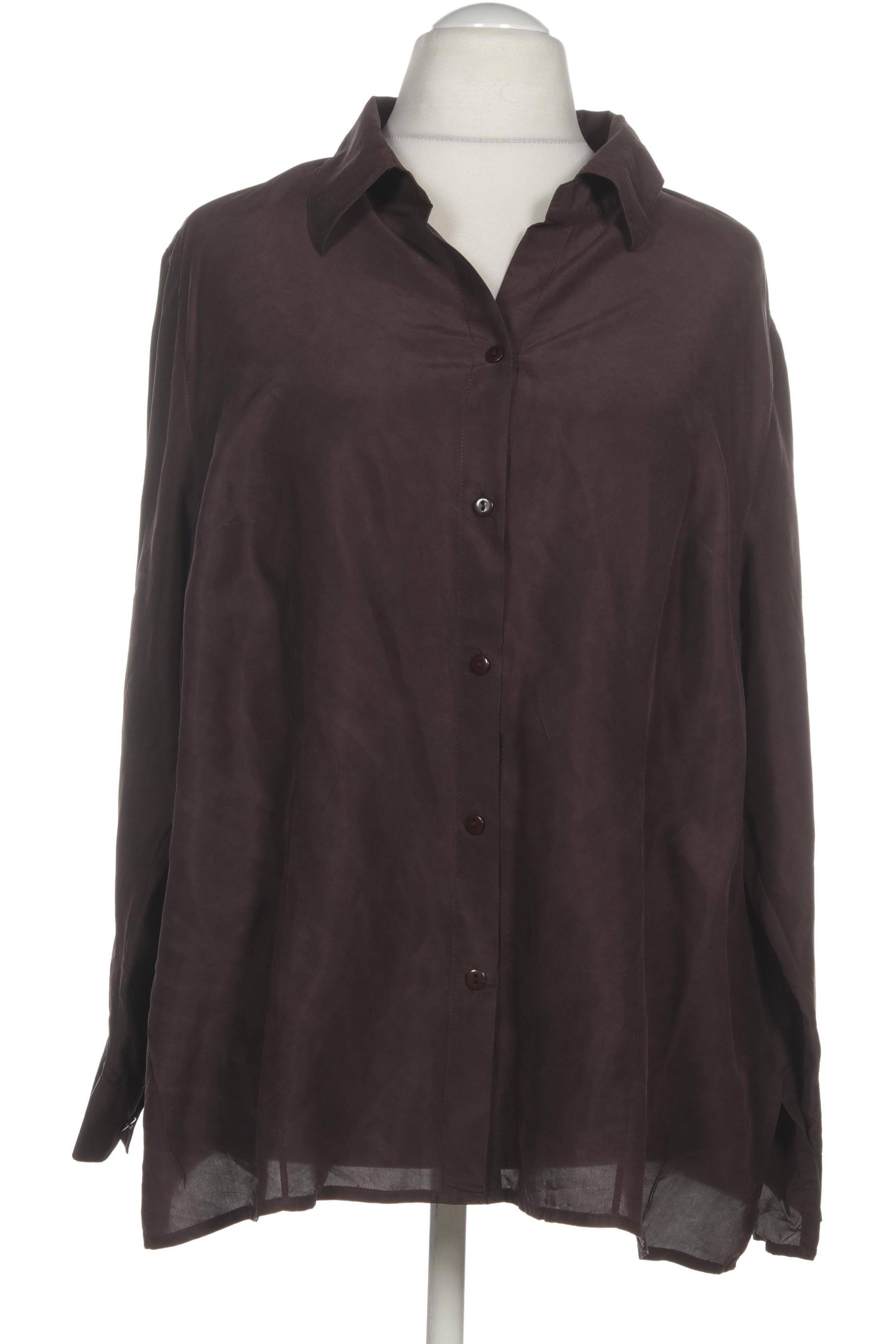 

Selection by Ulla Popken Damen Bluse, braun, Gr. 50